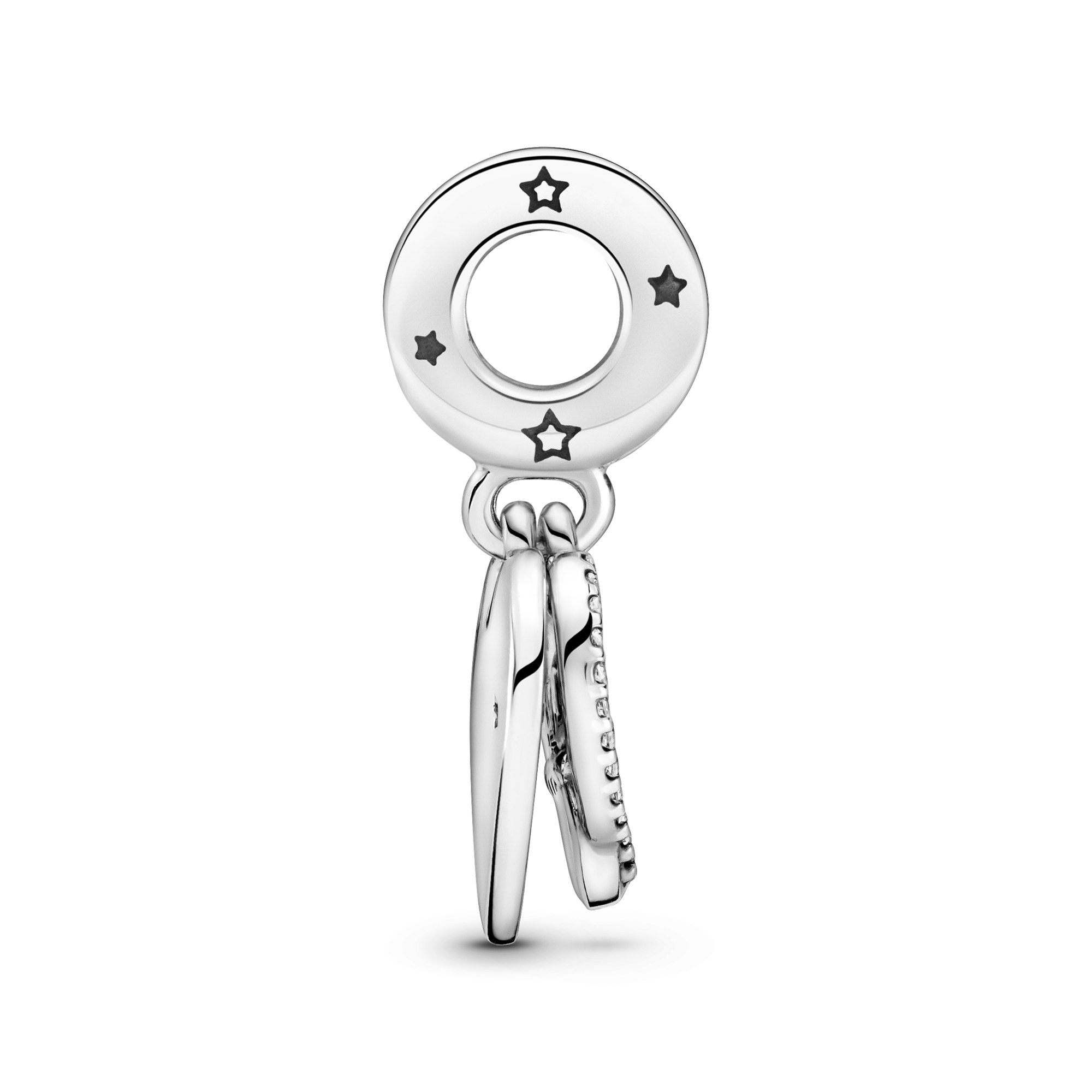 Pandora Silber Katzen Silber charm - Zirkonia + Emaille - Multicolor – Ansicht 4