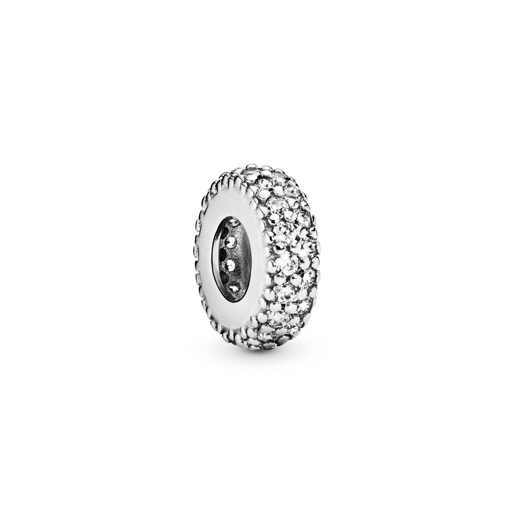 PANDORA Zwischenelement - Pavé-Inspiration - Sterling Silber - Zirkonia