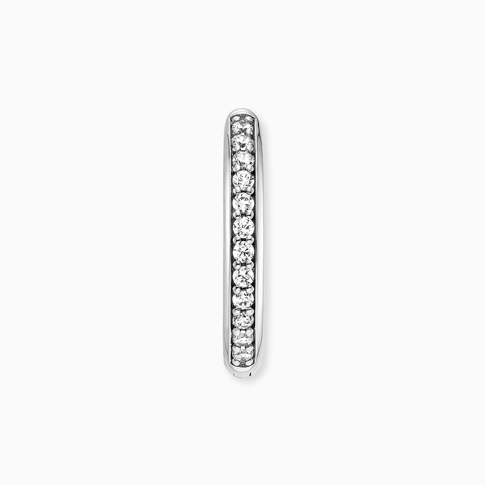 Engelsrufer BASIC Creole Lola mit Zirkonia - Silber rhodiniert 16 mm – Ansicht 3