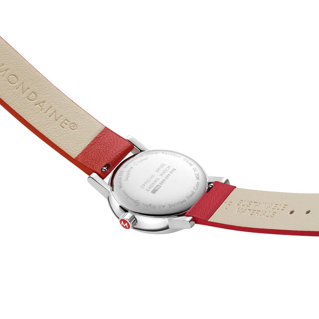 Mondaine Uhr MSE.30210.LCV evo2 - Edelstahl poliert - 30 mm – Ansicht 5