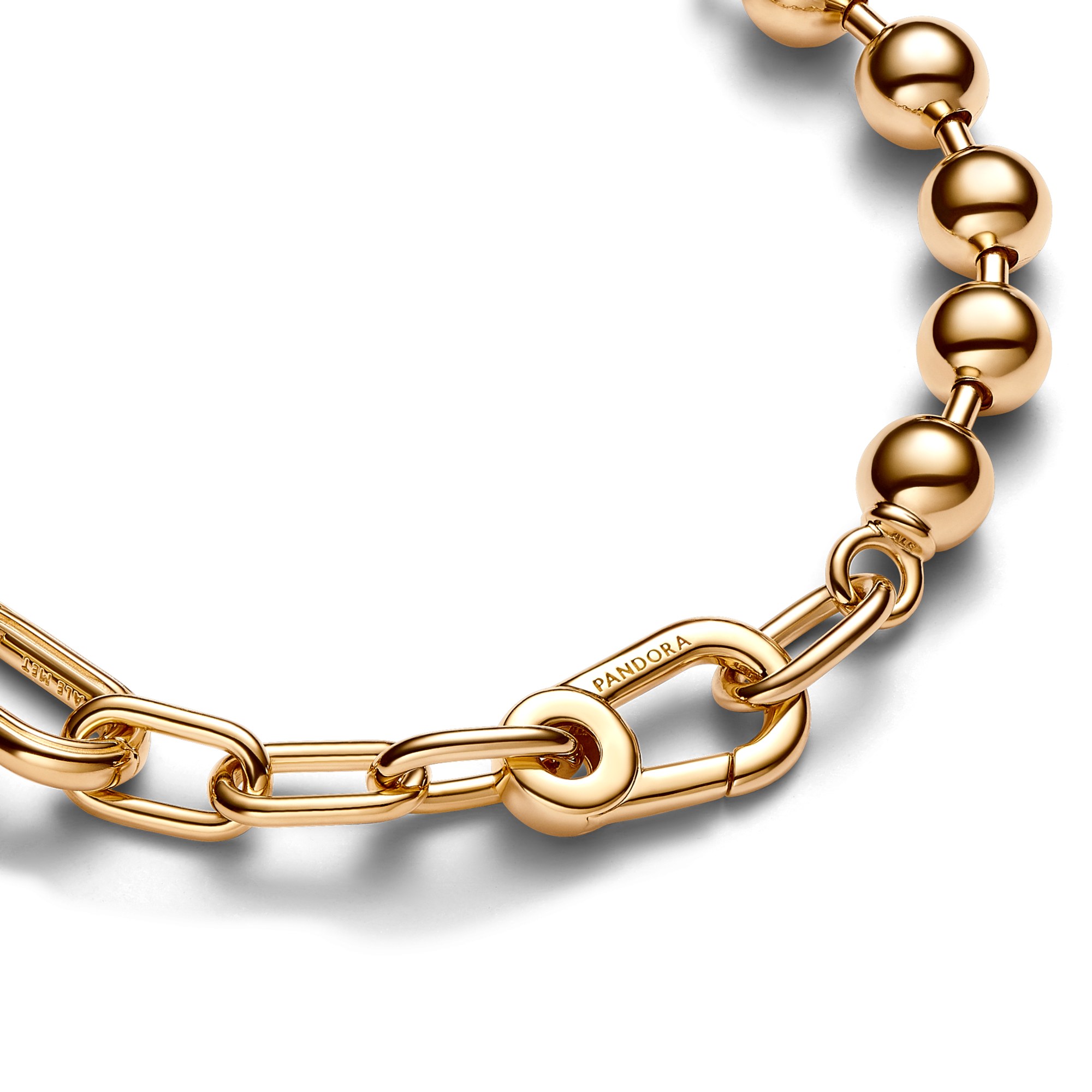 Pandora ME - Kugel- & Gliederarmband - Gelbgold Vergoldung – Ansicht 2