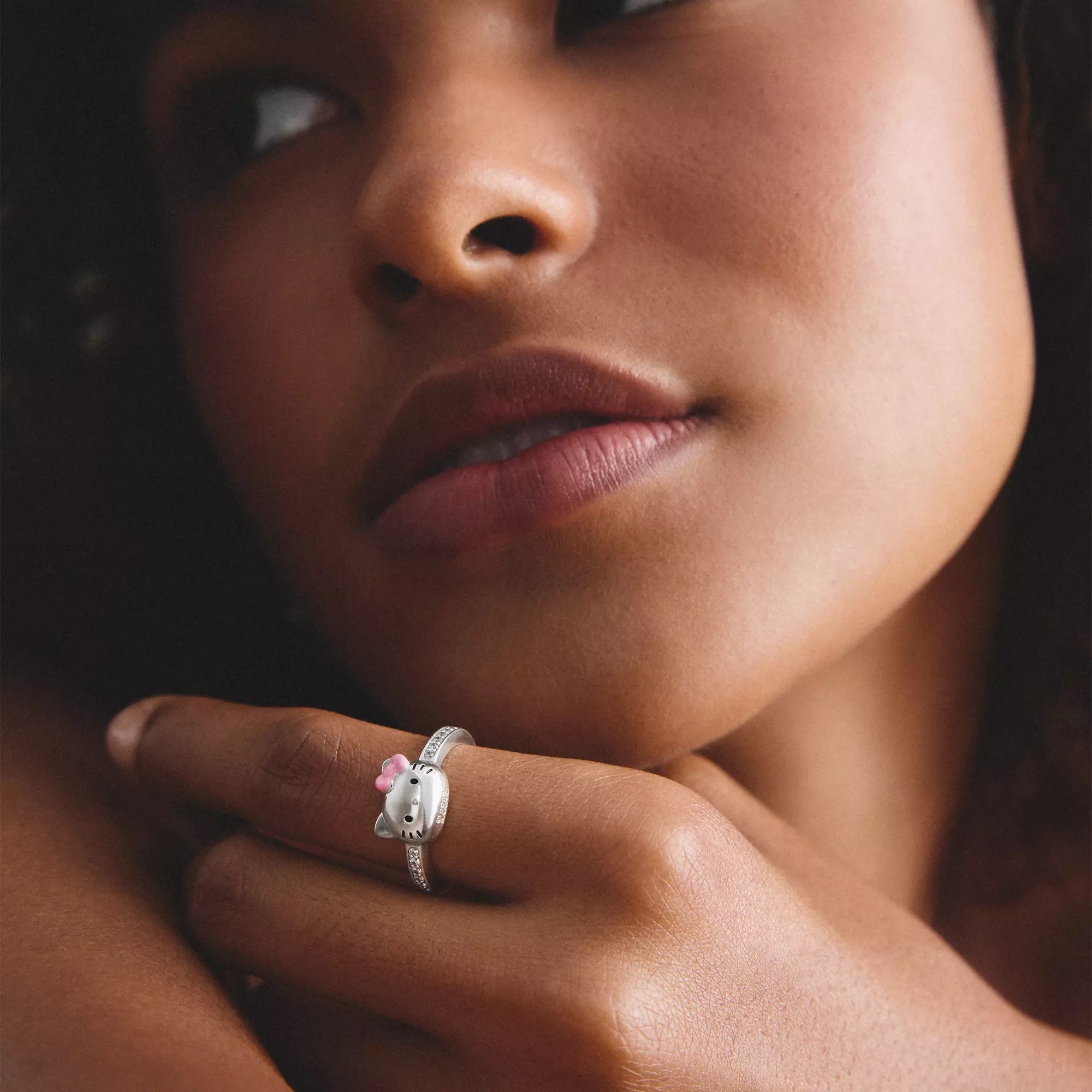 Thomas Sabo Hello Kitty - Ring - versilbert & Emaille – Ansicht 5