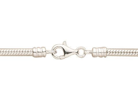 Pandora Armband mit Karabiner 590700HV 20 cm in Silber, elegant und zeitlos, ideal für individuelle Charms, Teil der Moments-Kollektion, Hersteller Pandora.