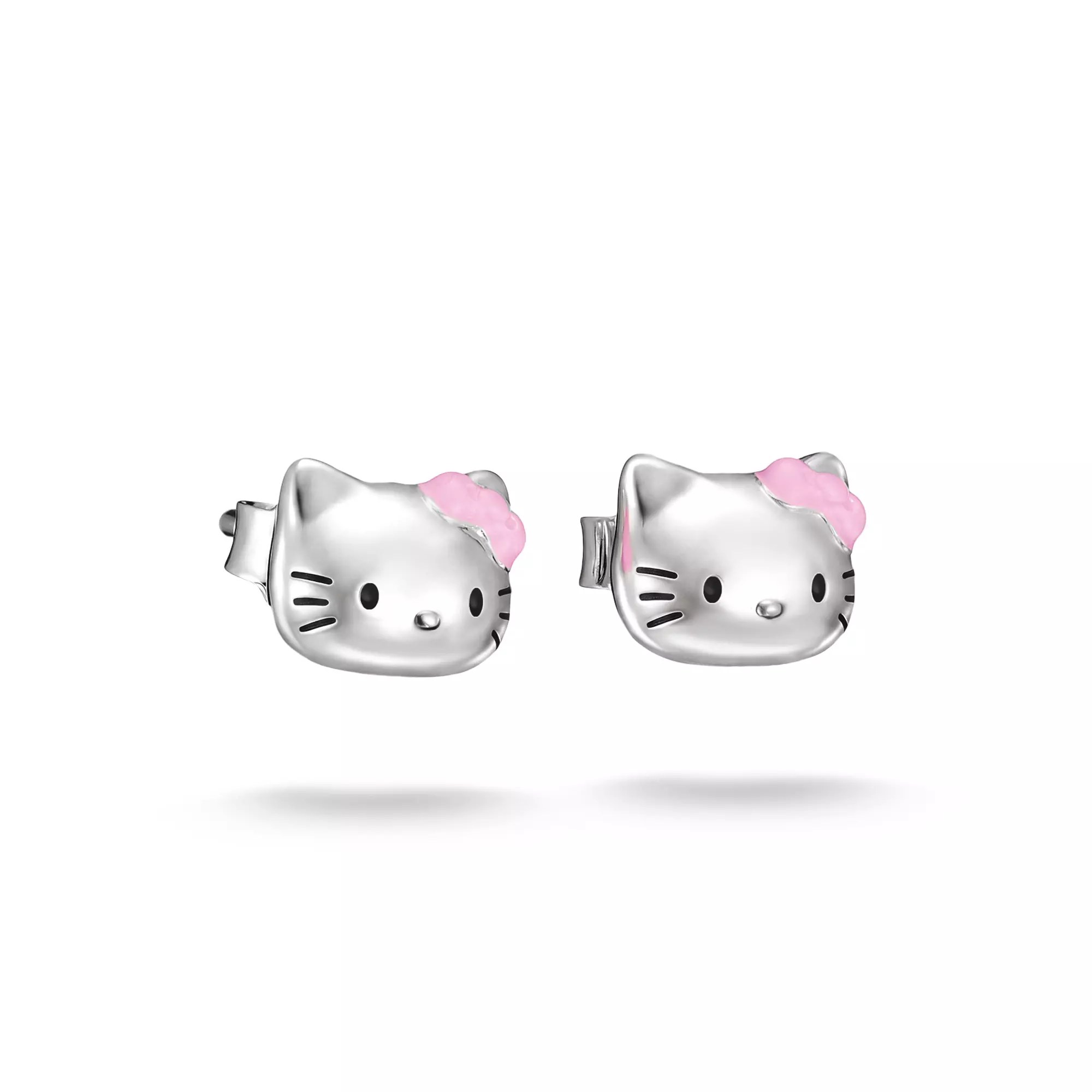 Thomas Sabo Hello Kitty - Ohrstecker - versilbert & Emaille – Ansicht 2