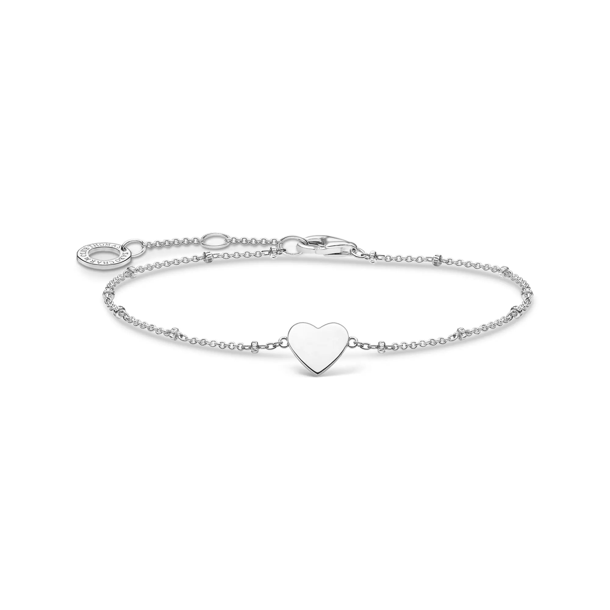 Thomas Sabo Charming Collection - Herz - Armband - 16-17,5-19 cm - Silber