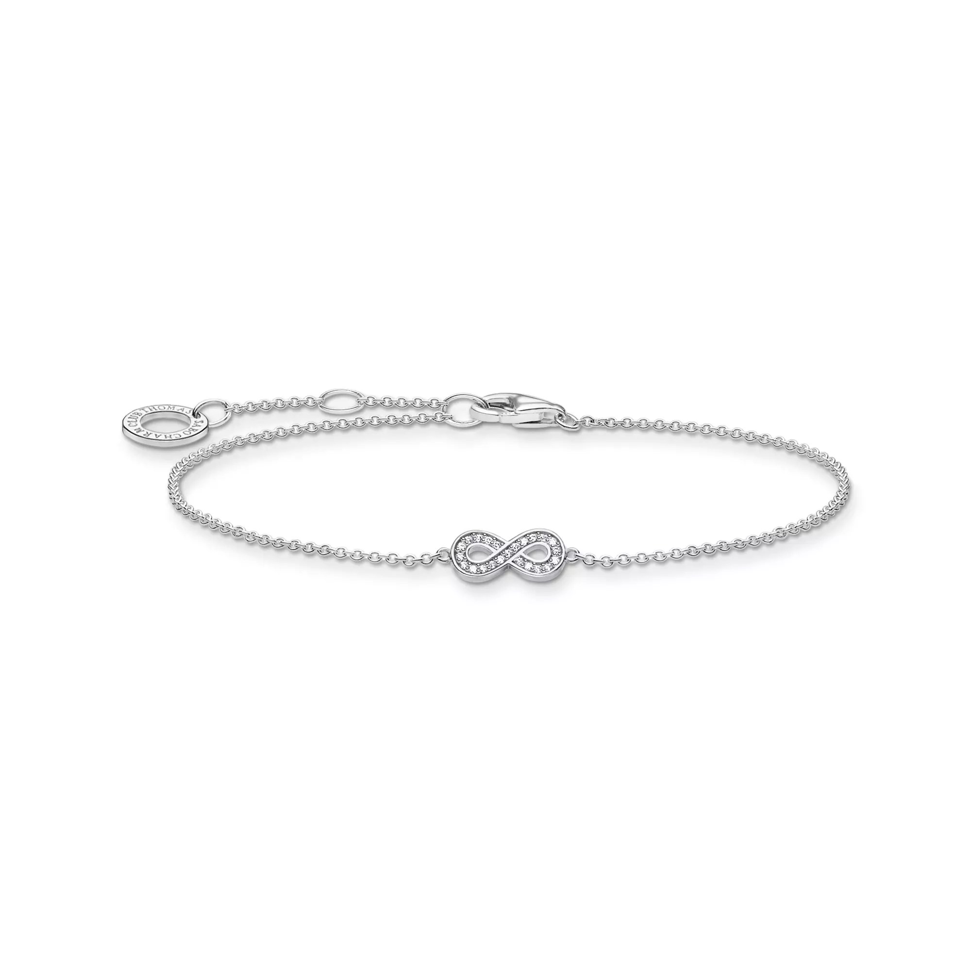 Thomas Sabo Charming Collection - Unendlichkeits-Zeichen - Armband - 16-17,5-19 cm - Silber