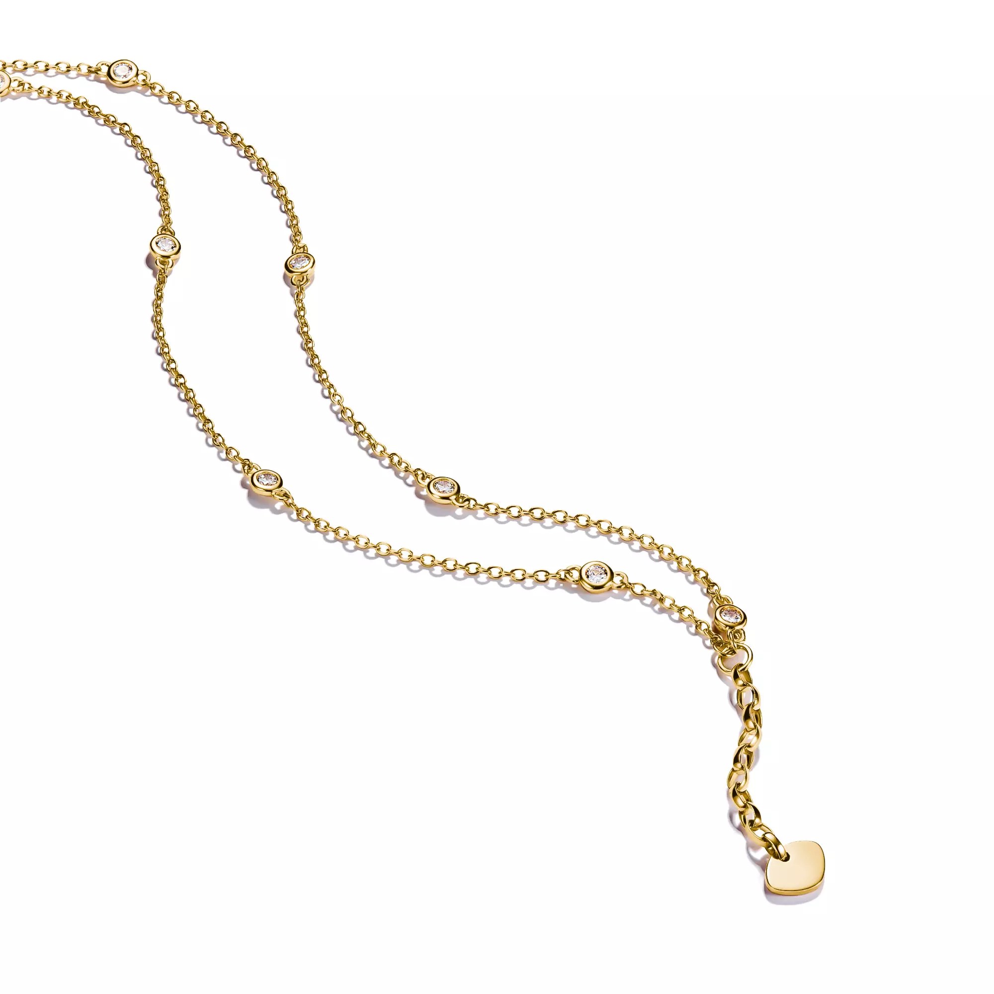 Thomas Sabo ELYNDRA Armband - 16 - 19 cm - Sterling Silber recy. mit 18K Vergoldung & Zirkonia – Ansicht 2