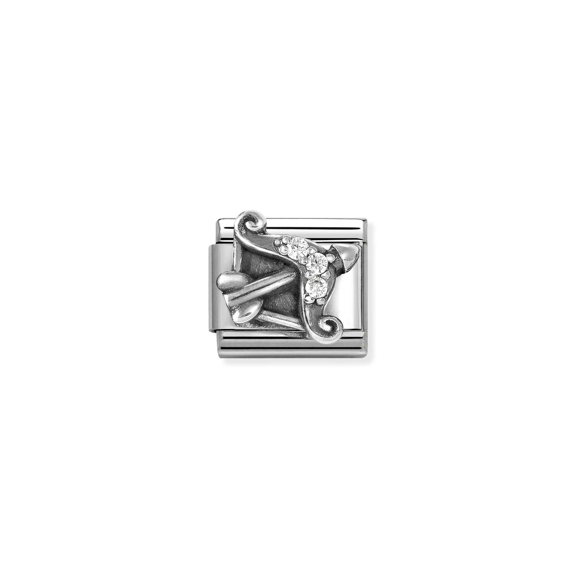 Nomination Sterling Silber Sternzeichen - Schütze - Zirkonia - Element Classic Silber – Ansicht 2