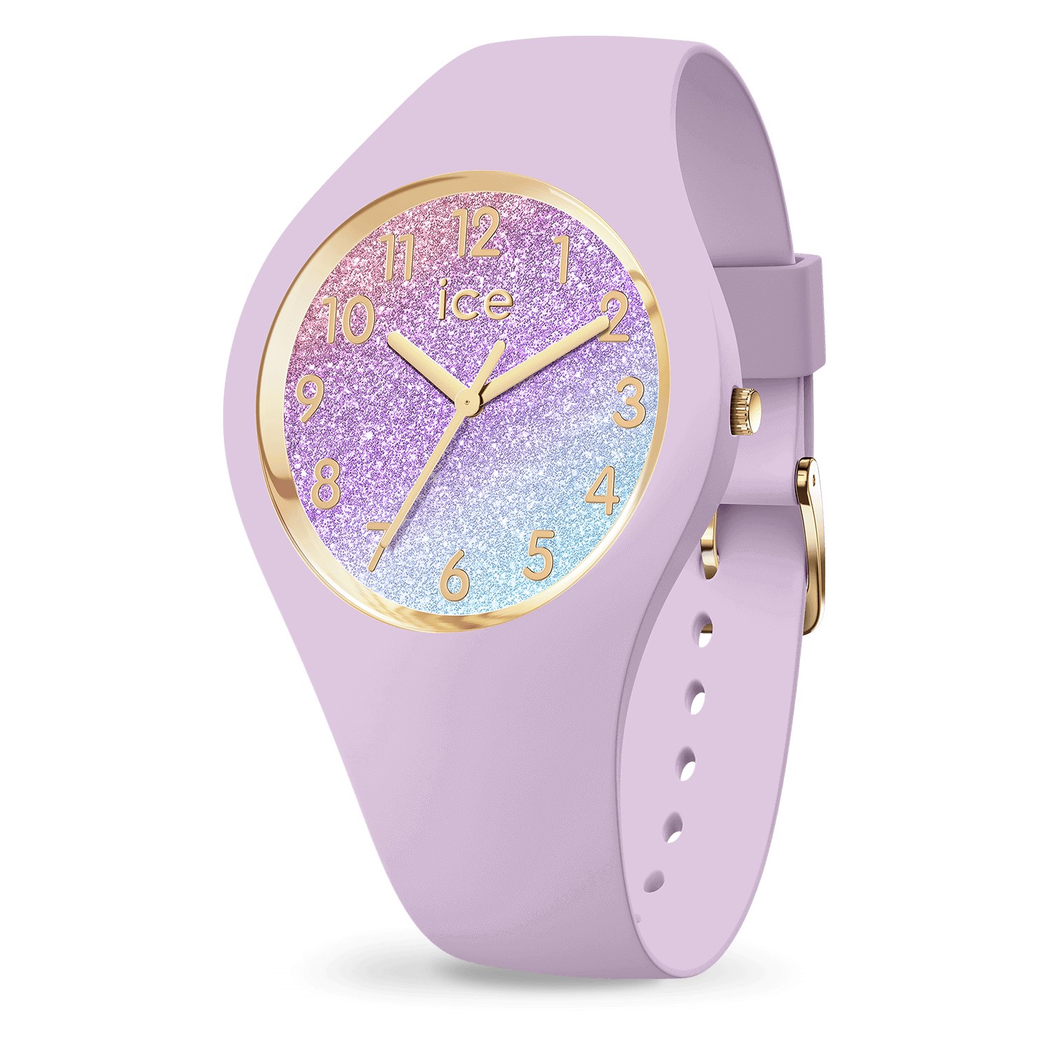 Ice-Watch ICE glitter - Lilac cosmic - Small – Ansicht 2