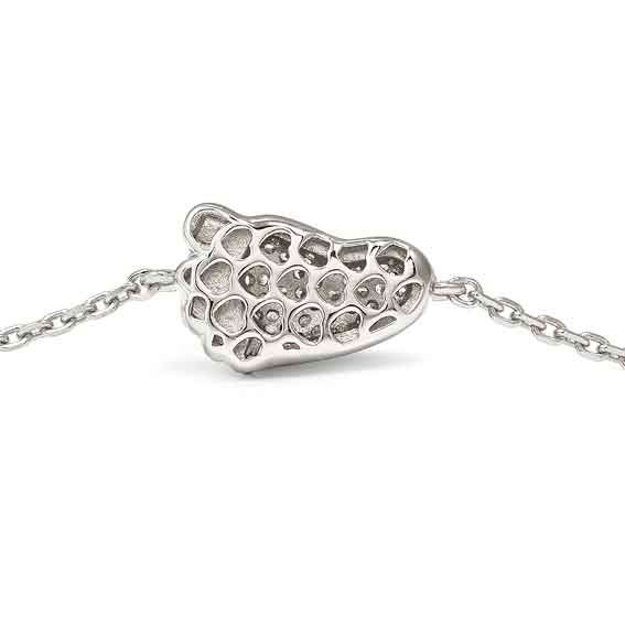 Nomination LIFEPOETRY Armband aus Sterling Silber & Zirkonia - Fuß - rhodiniert – Ansicht 4