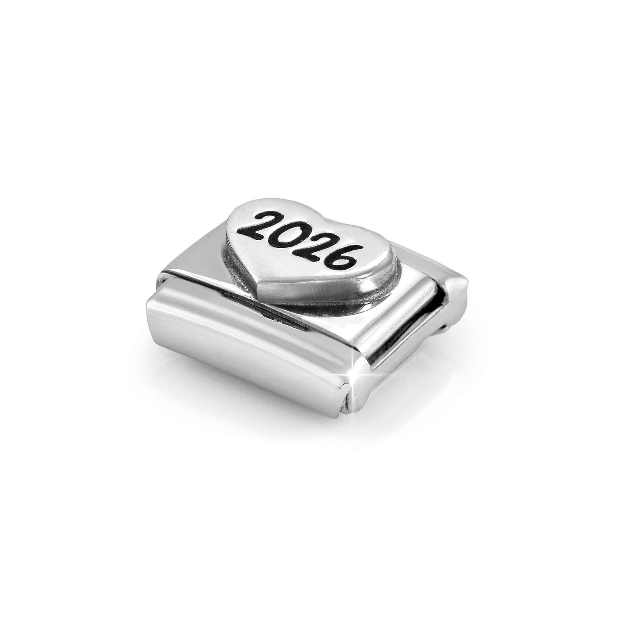 Nomination Classic Sterling Silber charm - 2026 Herz – Ansicht 5