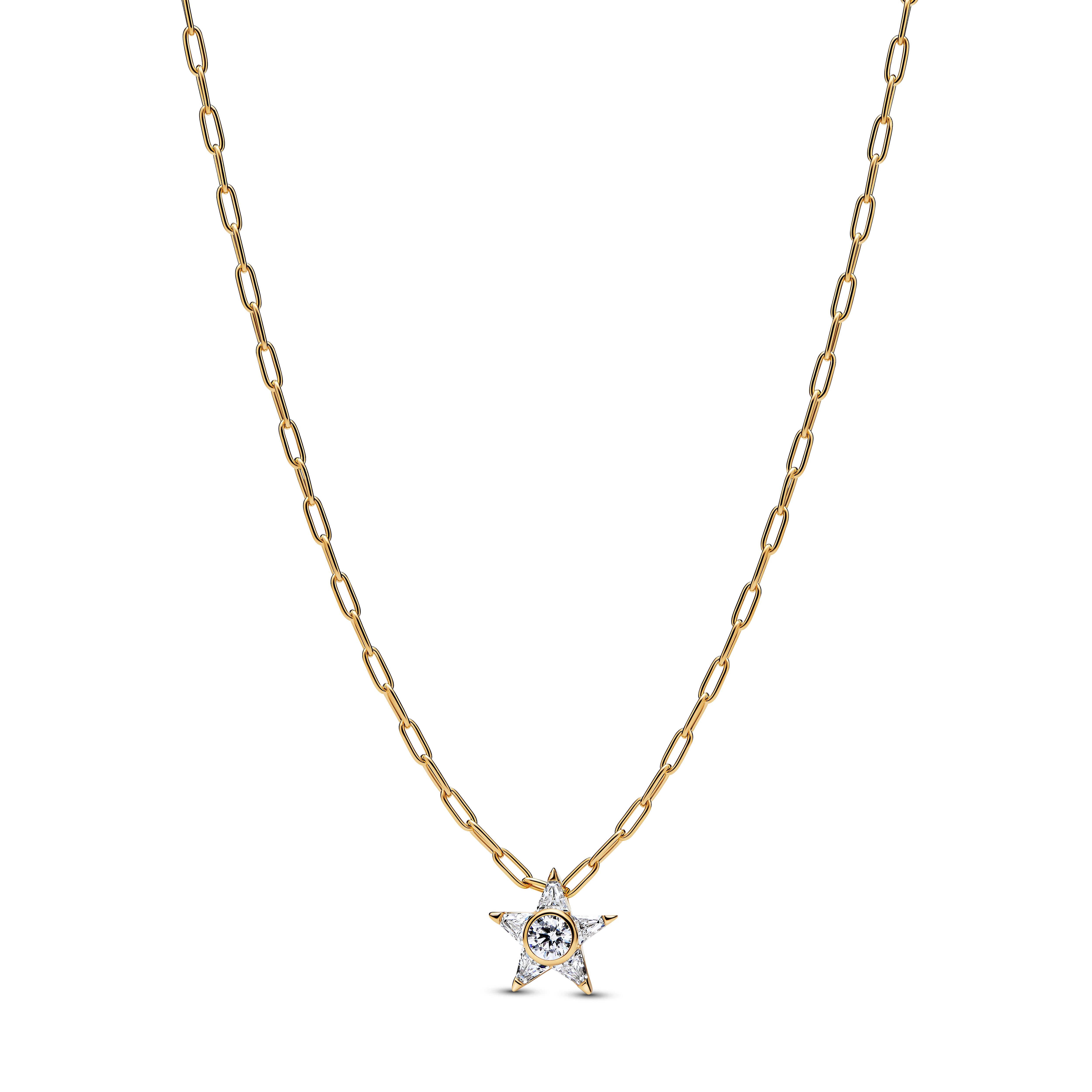 Pandora Timeless - Halskette Stella Stern - Gelbgold Vergoldung - 45 cm - 365090C01-45