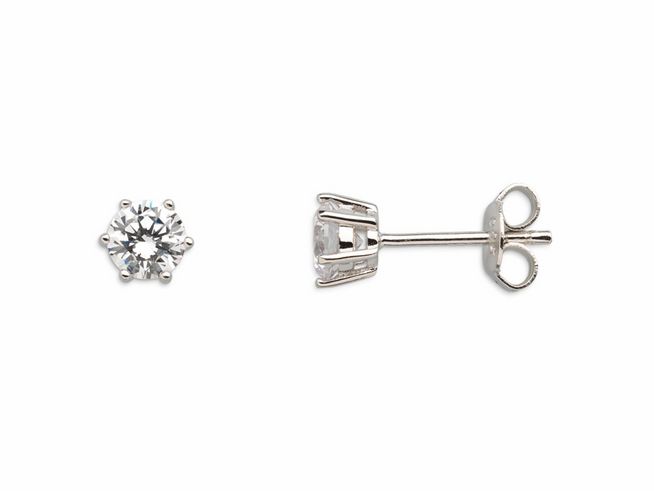 Xenox Sterling Silber Ohrringe XS7213 mit strahlendem Krappe Design, hochwertiger Ohrschmuck aus Silber, ideal für stilvolle Akzente.