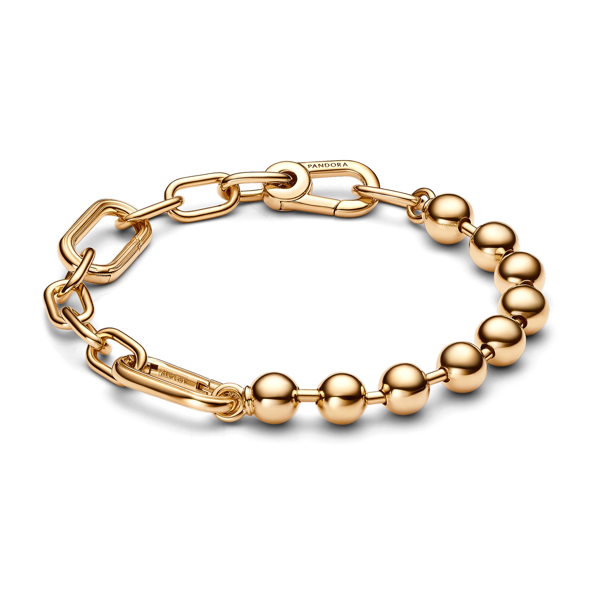 Pandora ME - Kugel- & Gliederarmband - Gelbgold Vergoldung - 15 cm