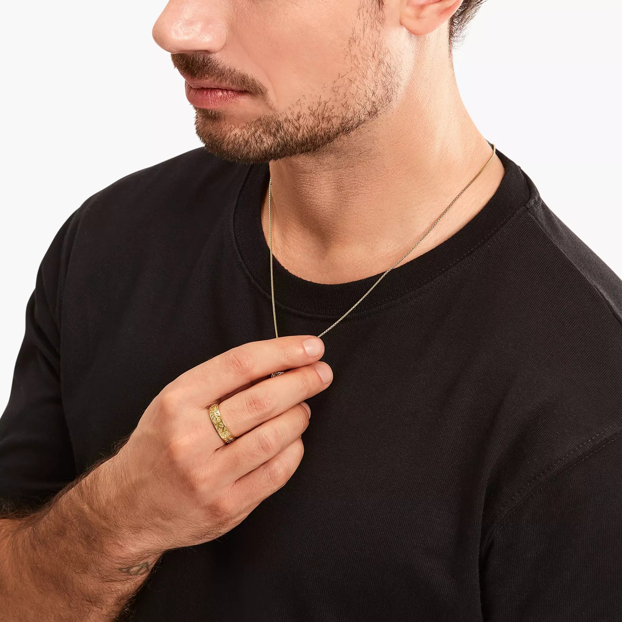 Thomas Sabo Ring - Rebel Wolf Ring - Silber Gelbgold verg. & Zirkonia – Ansicht 4