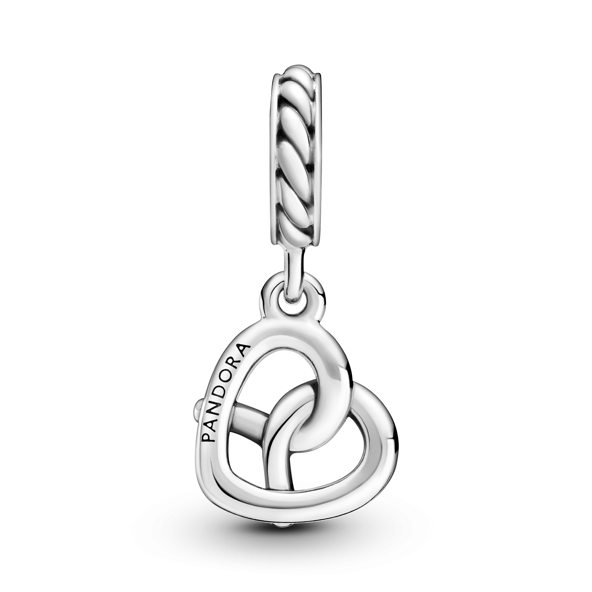 Pandora Silber Brezel Charm – Ansicht 2