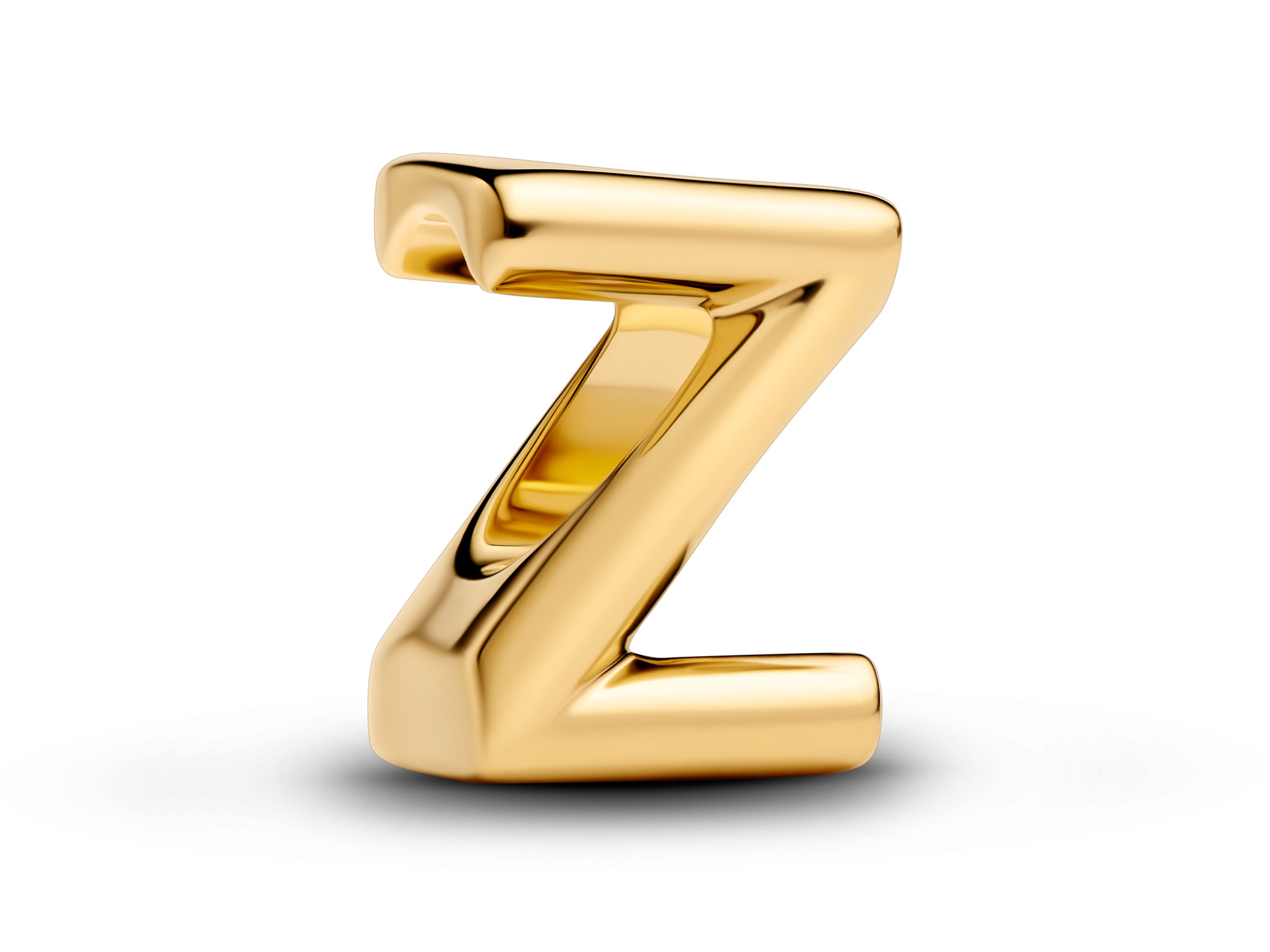 Pandora 763972C00 Buchstabe Z - Alphabet - Gelbgold Vergoldung