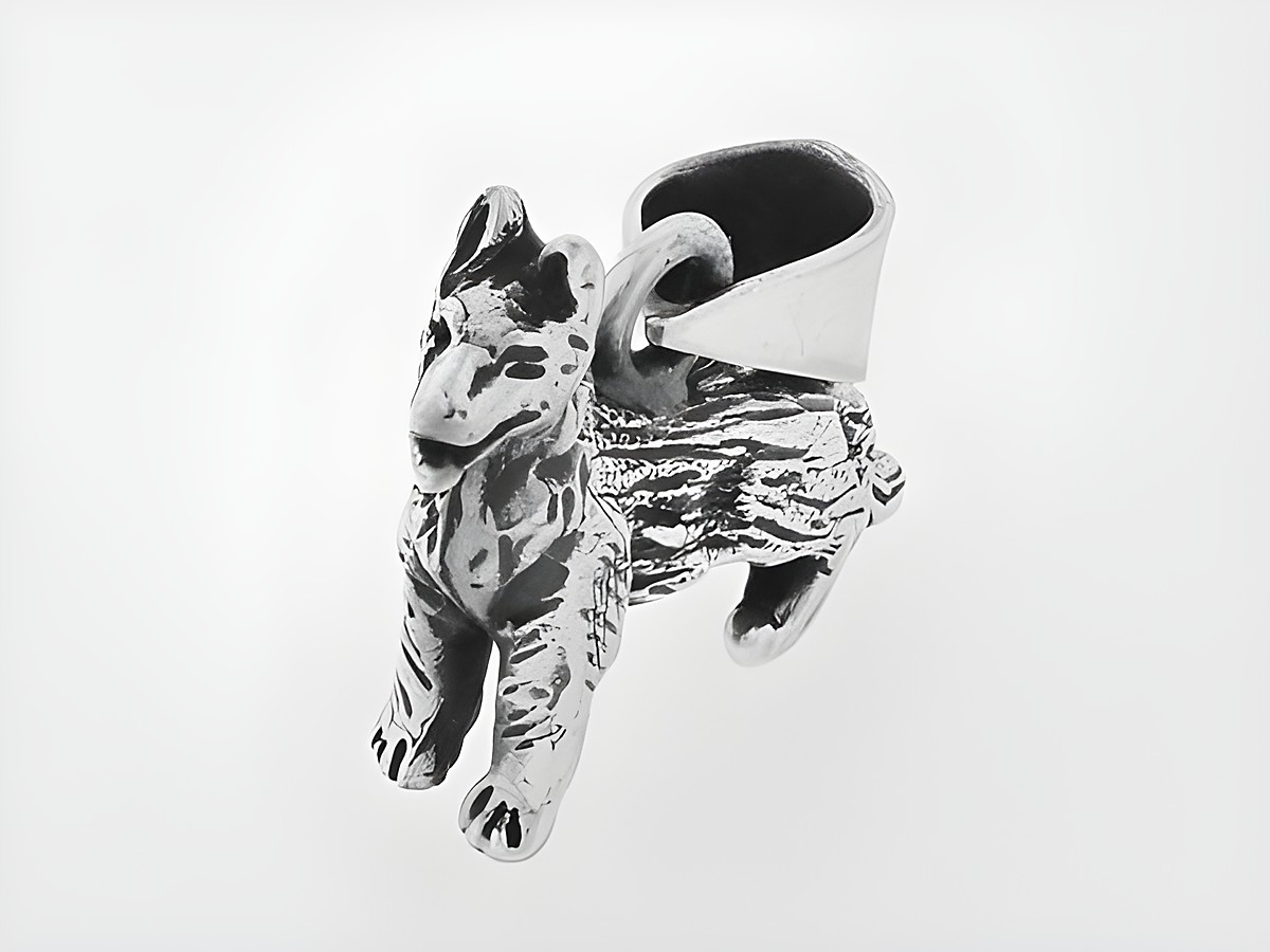 Schäferhund 925 Sterling Silber Anhänger in detailreicher Ausarbeitung, von Juwelier Harnisch, ideal für Tierliebhaber und Schmuckenthusiasten.