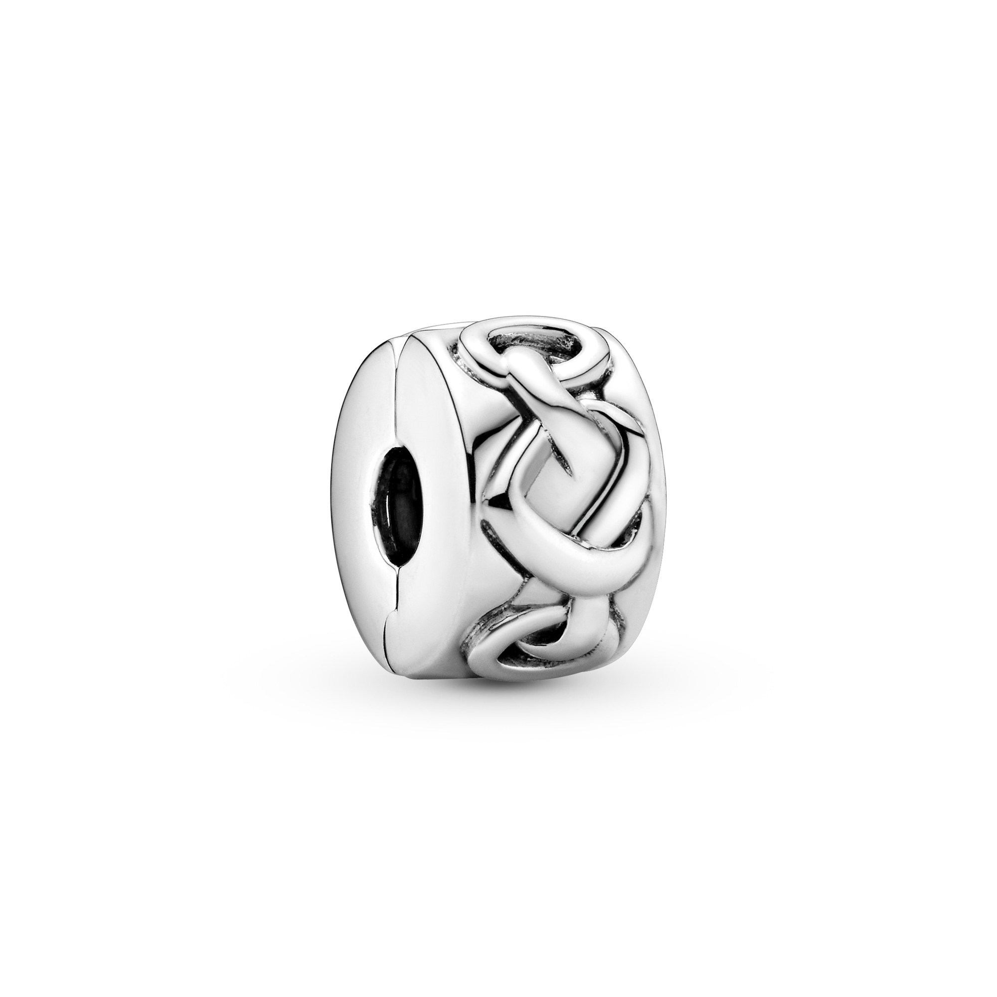 Pandora Knotted hearts silver - Clip Stopper - Herzen