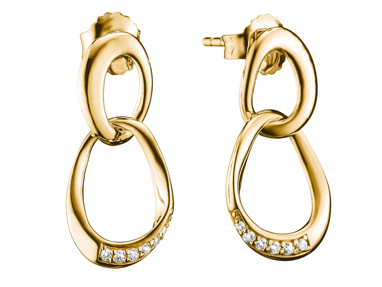 Thomas Sabo Together - H2350-M01-14 - Ohrringe - 18K Gelbgold-Vergoldung