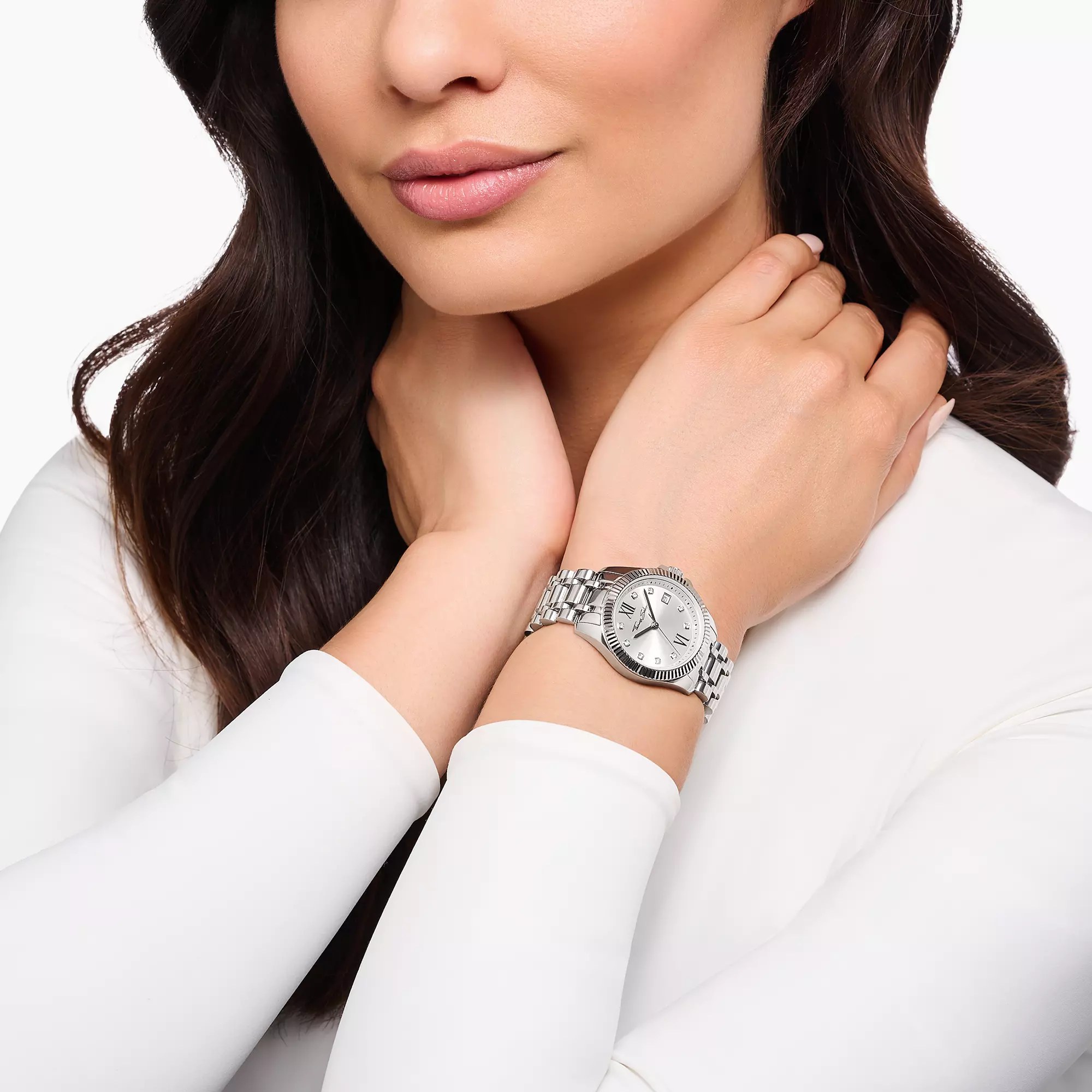 Thomas Sabo Damenuhr Divine silberfarben – Ansicht 4