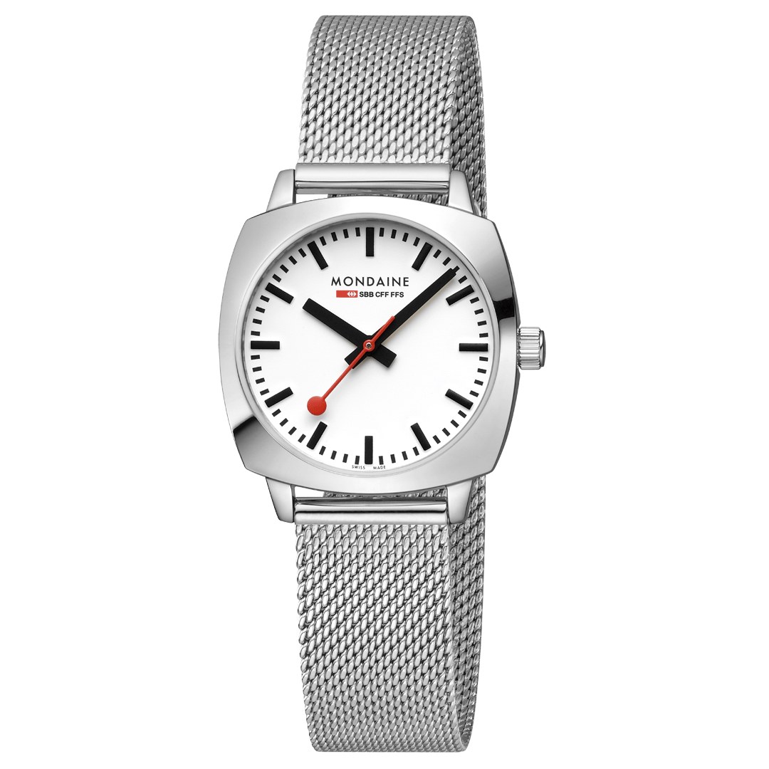 Mondaine Cushion - MSL.31110.SM - 31 mm - Armbanduhr – Ansicht 5