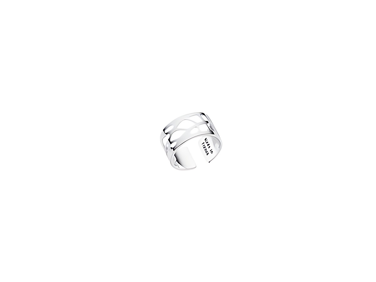 Silberner Ring von Les Georgettes in der Größe 60-62, Modell FOUGERES, mit einem modernen, offenen Design und einer Breite von 12 mm. Ideal für stilvolle Akzente.