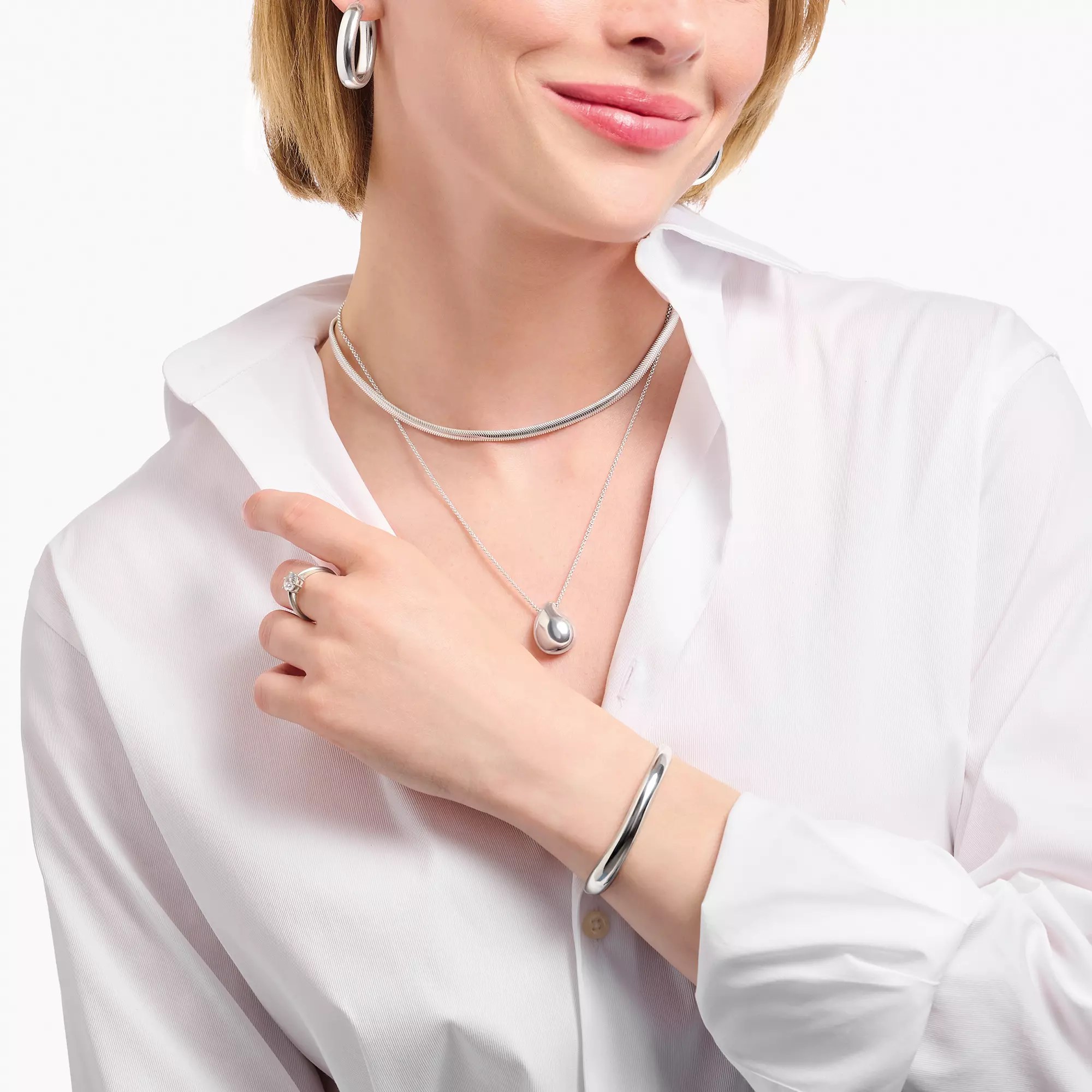 Thomas Sabo Bold Elegance Kette - Silber - 40-45 cm – Ansicht 4