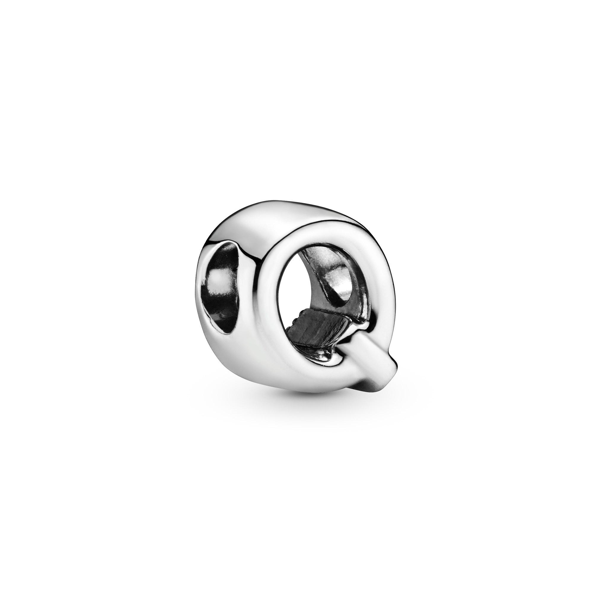PANDORA Charm - Buchstabe Q - Letter Q - 925 Sterling Silber