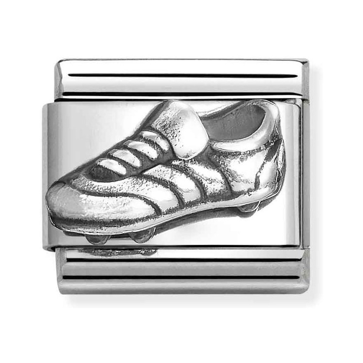 Nomination Composable Classic Charm Fußballschuh - Edelstahl, Sterling Silber