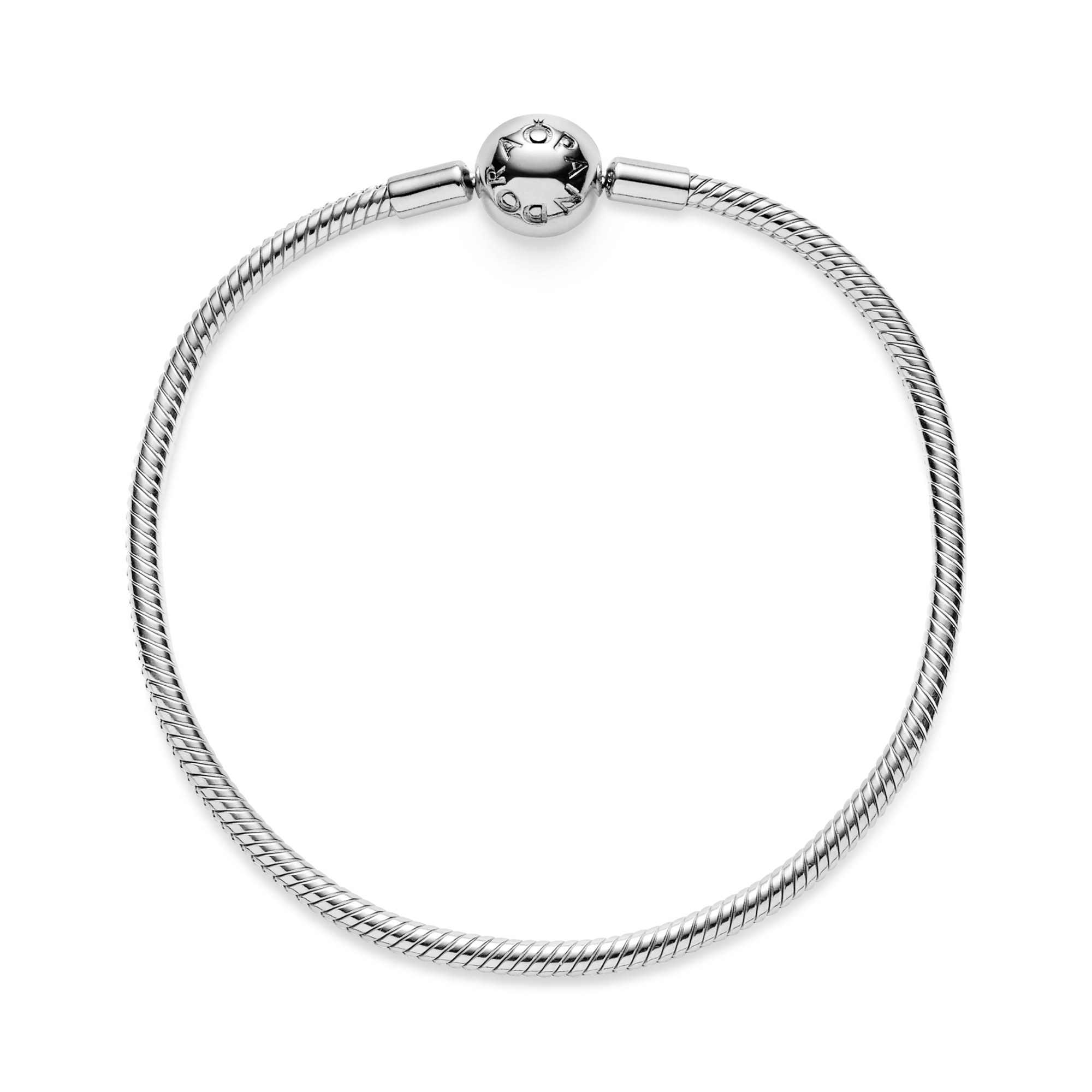 Pandora Armband GEWINDEFREI - Silber KUGEL - Verschluss – Ansicht 4
