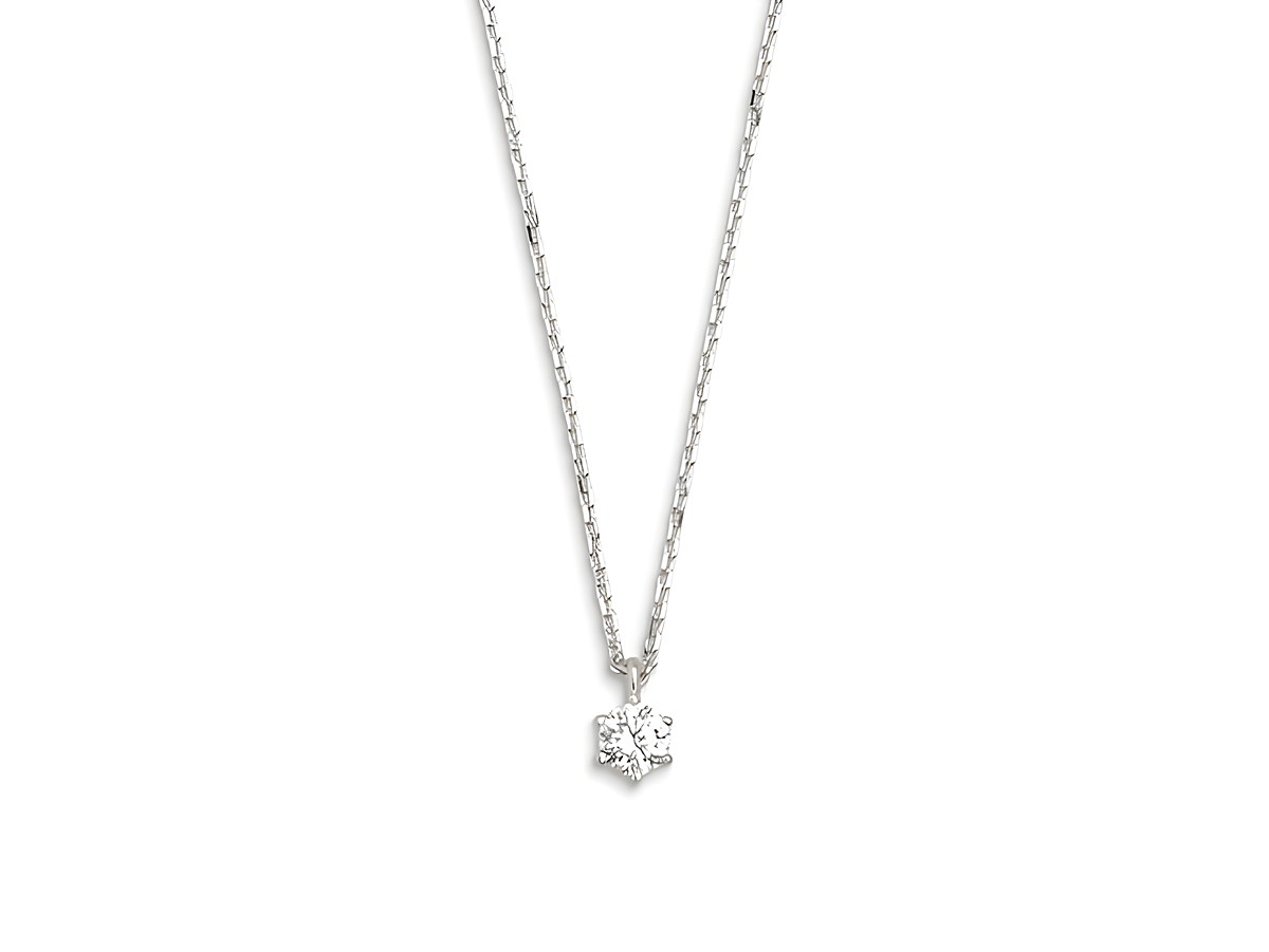 Elegante Xenox Sterling Silber Kette XS7380 mit Ankerkette und Krappe von 40 bis 45 cm, verziert mit einem funkelnden Anhänger. Ideales Schmuckstück für jeden Anlass.