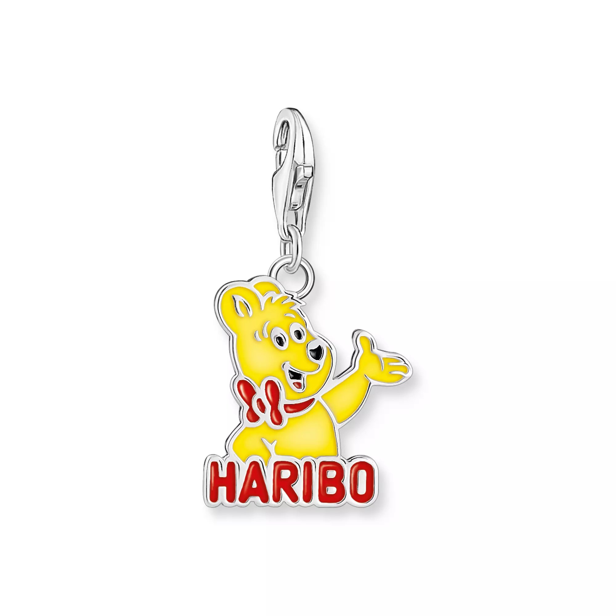 Thomas Sabo Charm-Anhänger HARIBO - Goldbär - Silber gesch. & Kaltemail - mehrfarbig