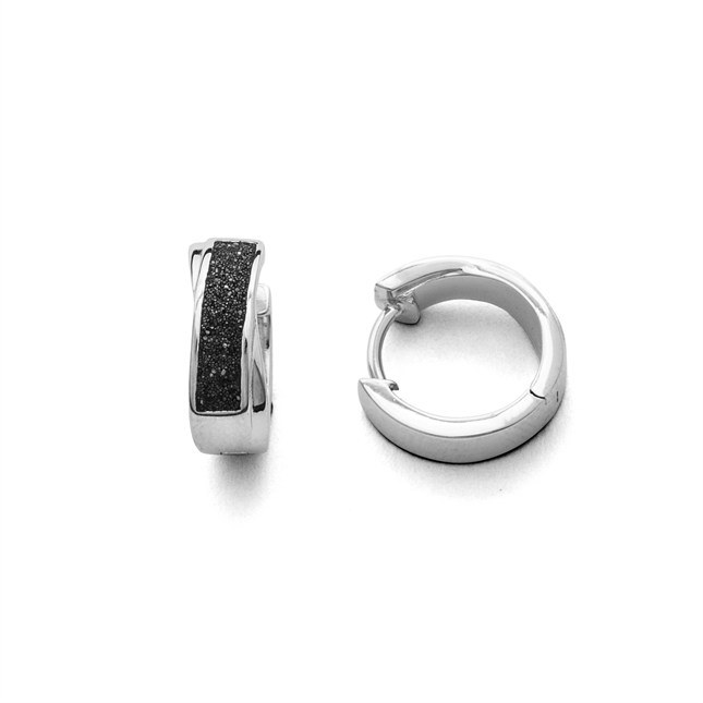 DUR Ohrring Saturn - O4889 - Sterling Silber – Ansicht 2