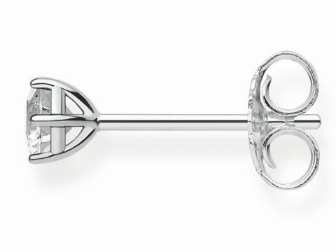 Hochwertiger Thomas Sabo Ohrstecker H1964-051-14 aus Silber mit weißen Zirkonia, elegant und zeitlos im Design, perfekt für besondere Anlässe oder den Alltag.