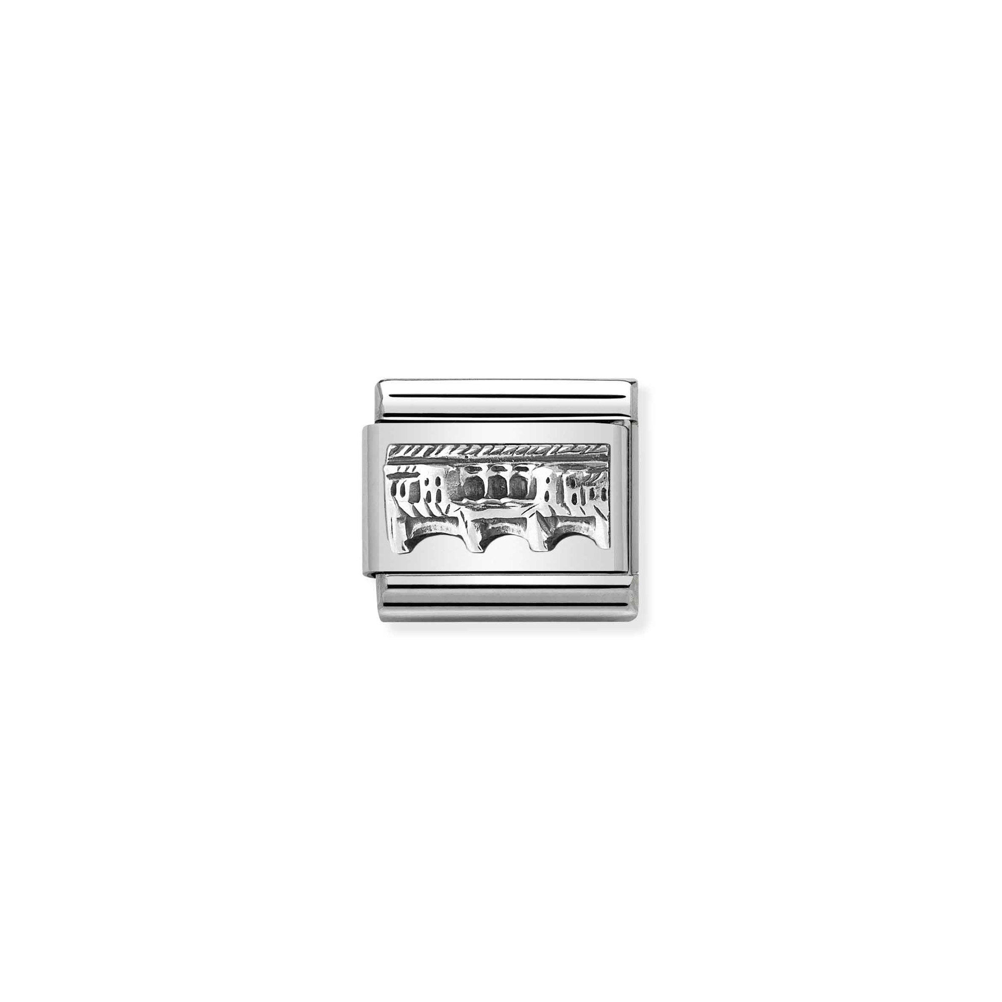 Nomination Composable Classic Charm Ponte Vecchio - Edelstahl, Sterling Silber