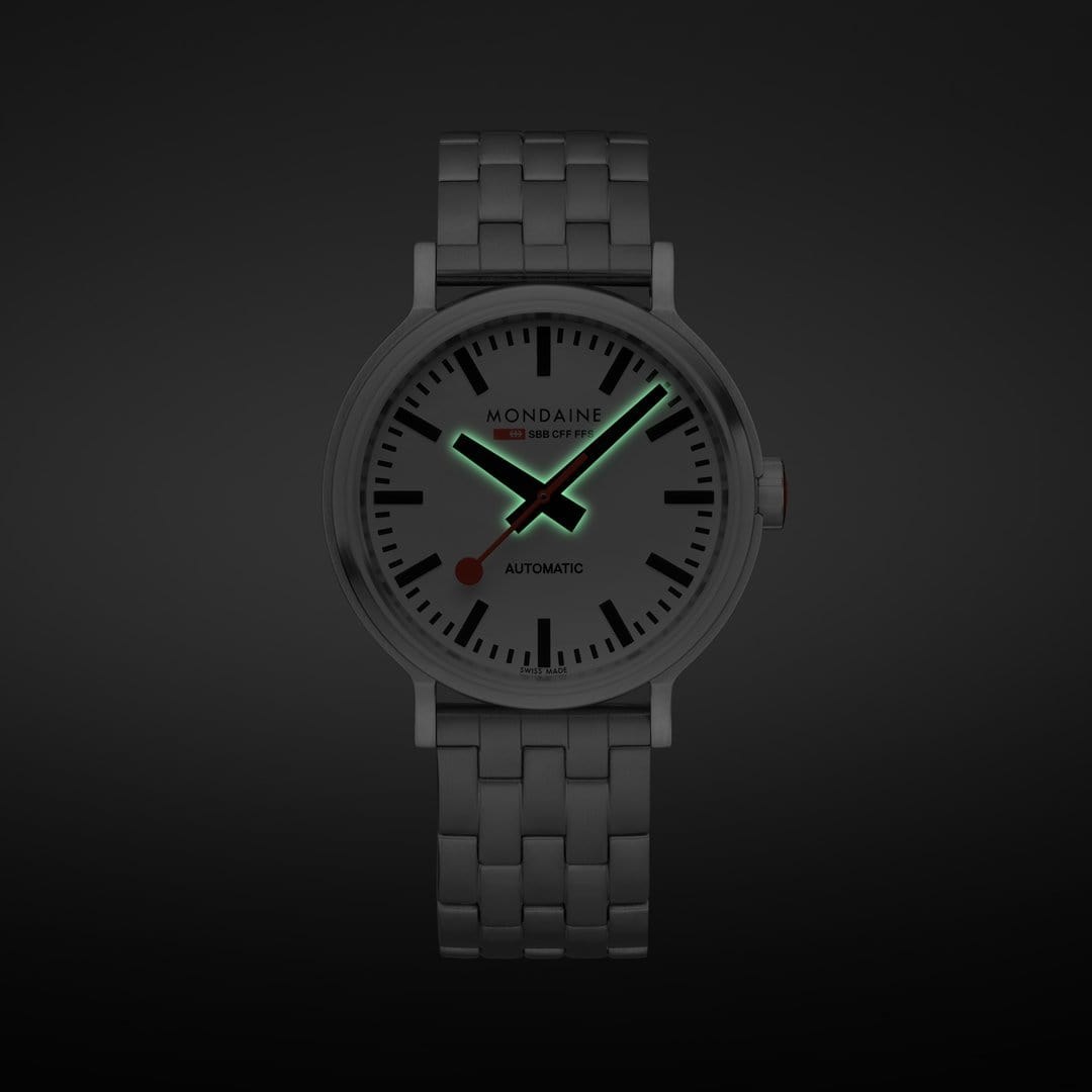Mondaine Original Automatik - Armbanduhr - 41 mm – Ansicht 3