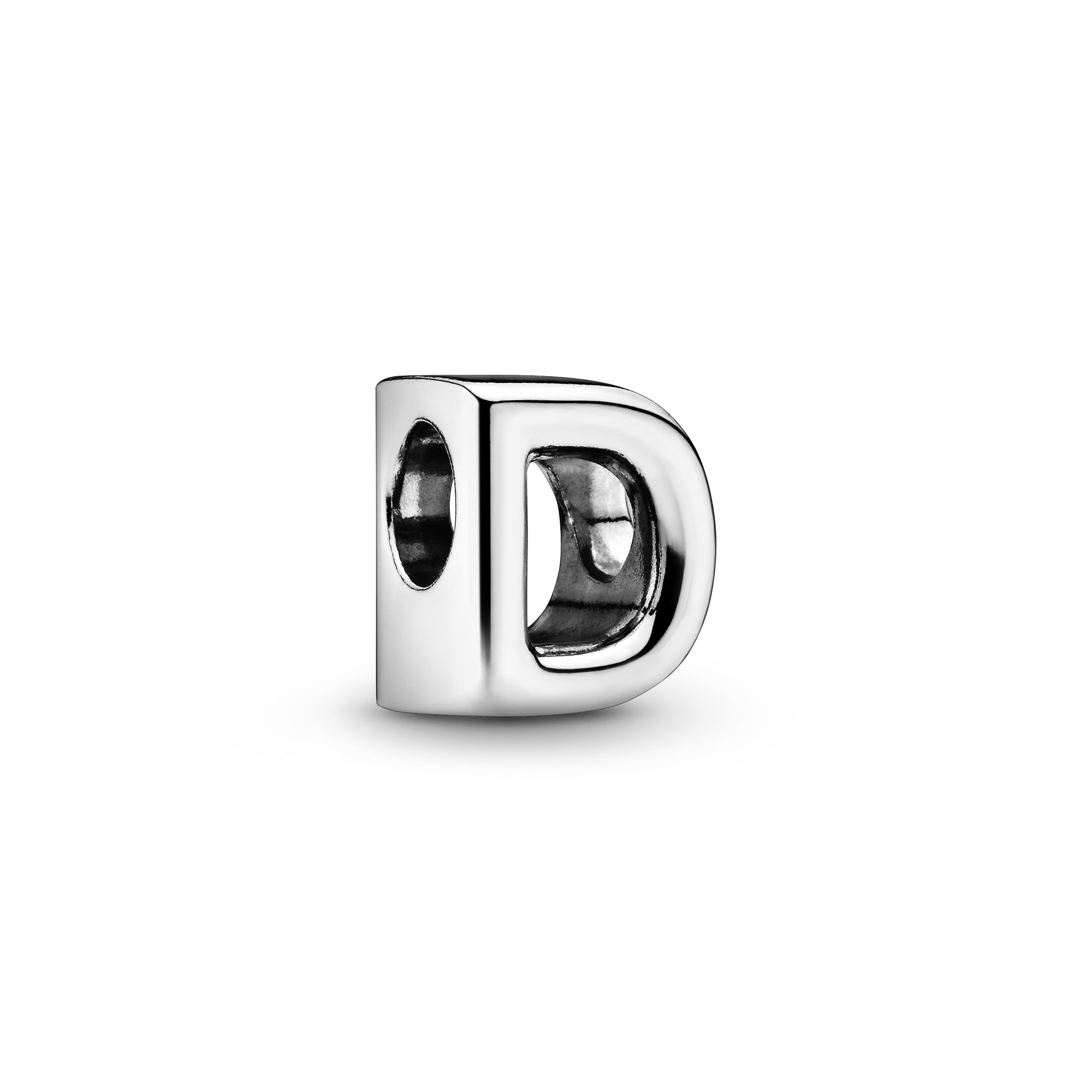 PANDORA Charm - Buchstabe D - Letter D - 925 Sterling Silber