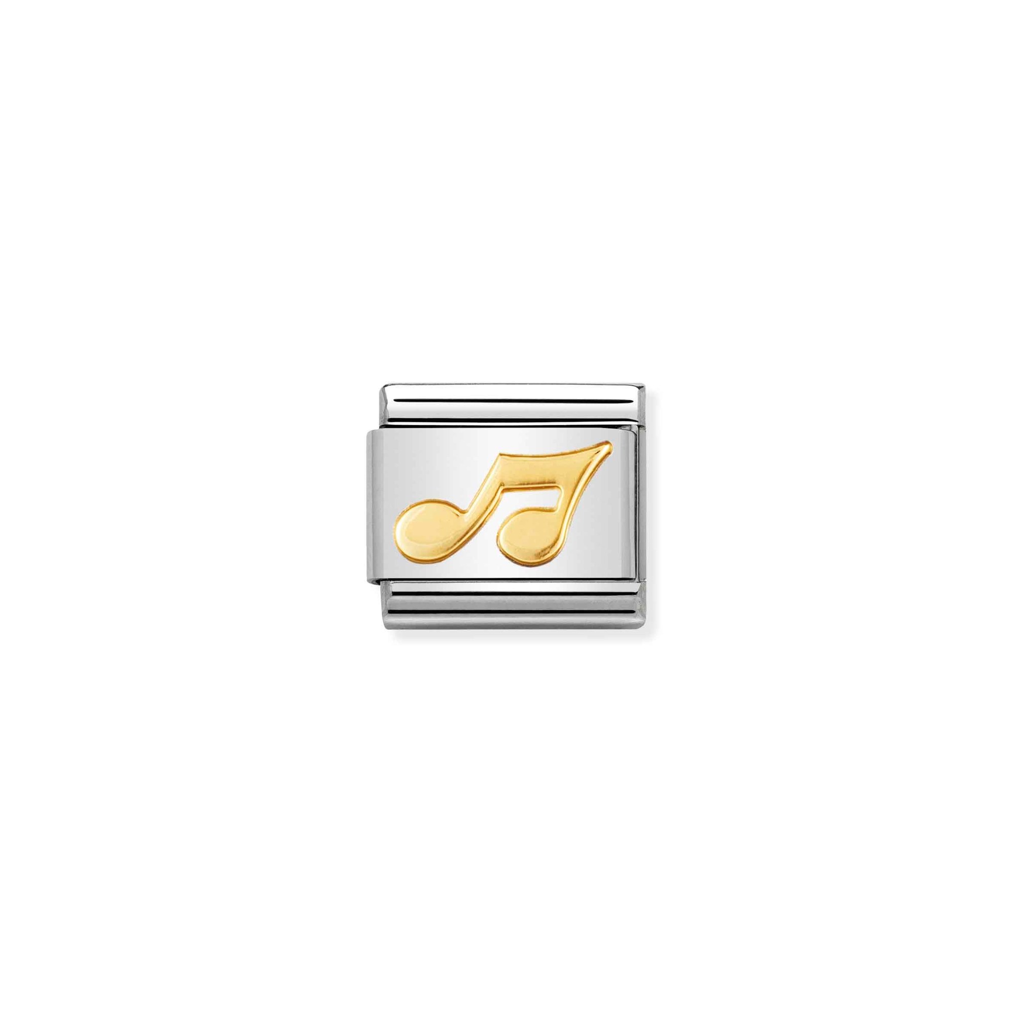 Nomination Composable Classic Charm Musiknote - Edelstahl, Gelbgold