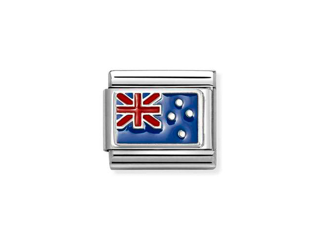 Nomination 330207 35 - CLASSIC FLAGGEN - LACK & Sterling Silber - Neuseeland