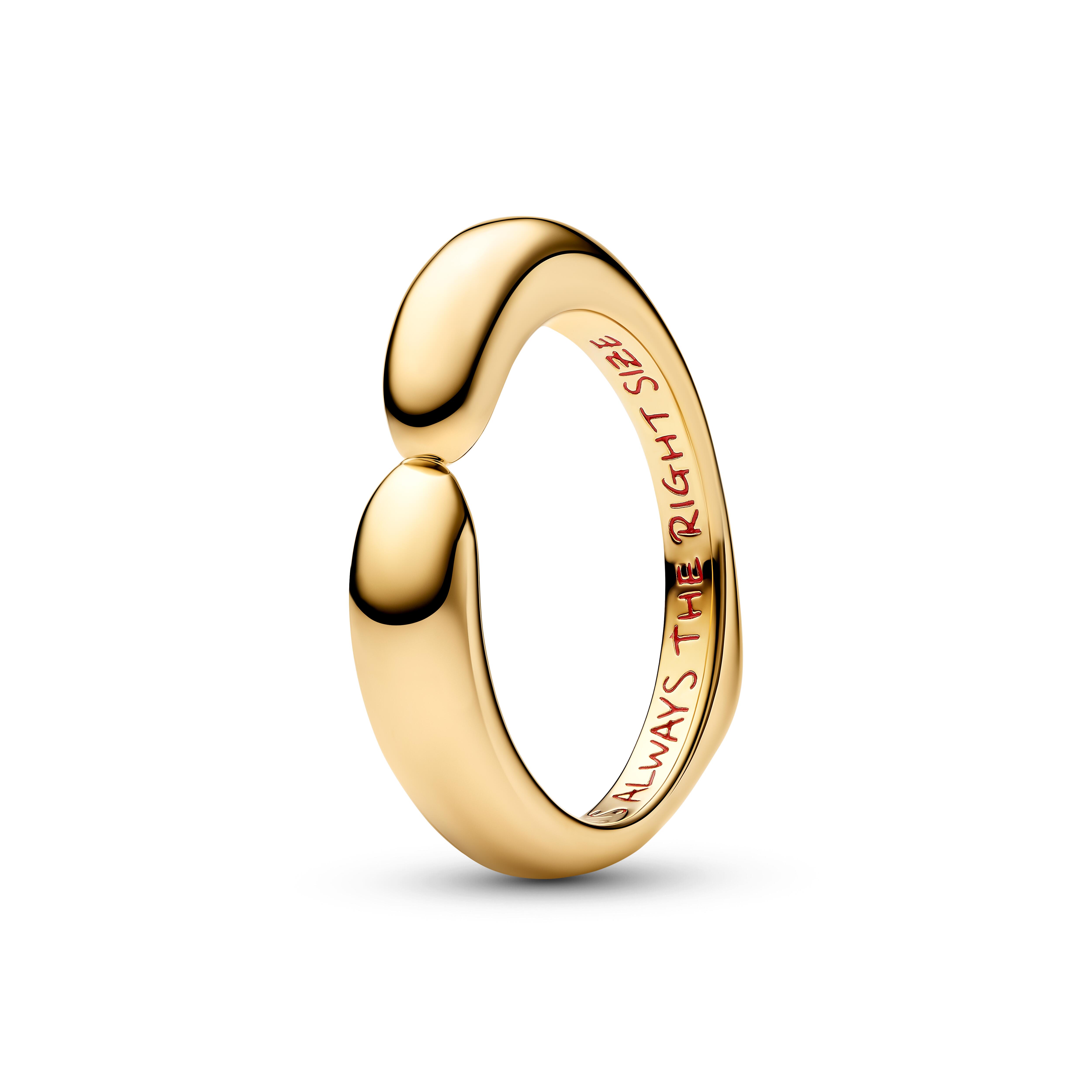 Pandora Disney - Ring Winnie Puuh Umarmung - Gelbgold Vergoldung - Gr. 60 - 165025C01-60