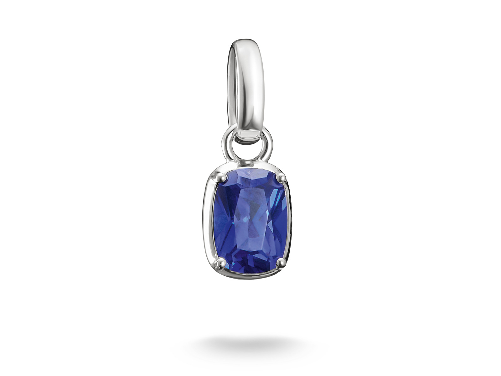 Thomas Sabo Connect - CC1337-699-1 Birthstones Charm - September - Silber & Keramik Stein - Blau - Charm mit Öse
