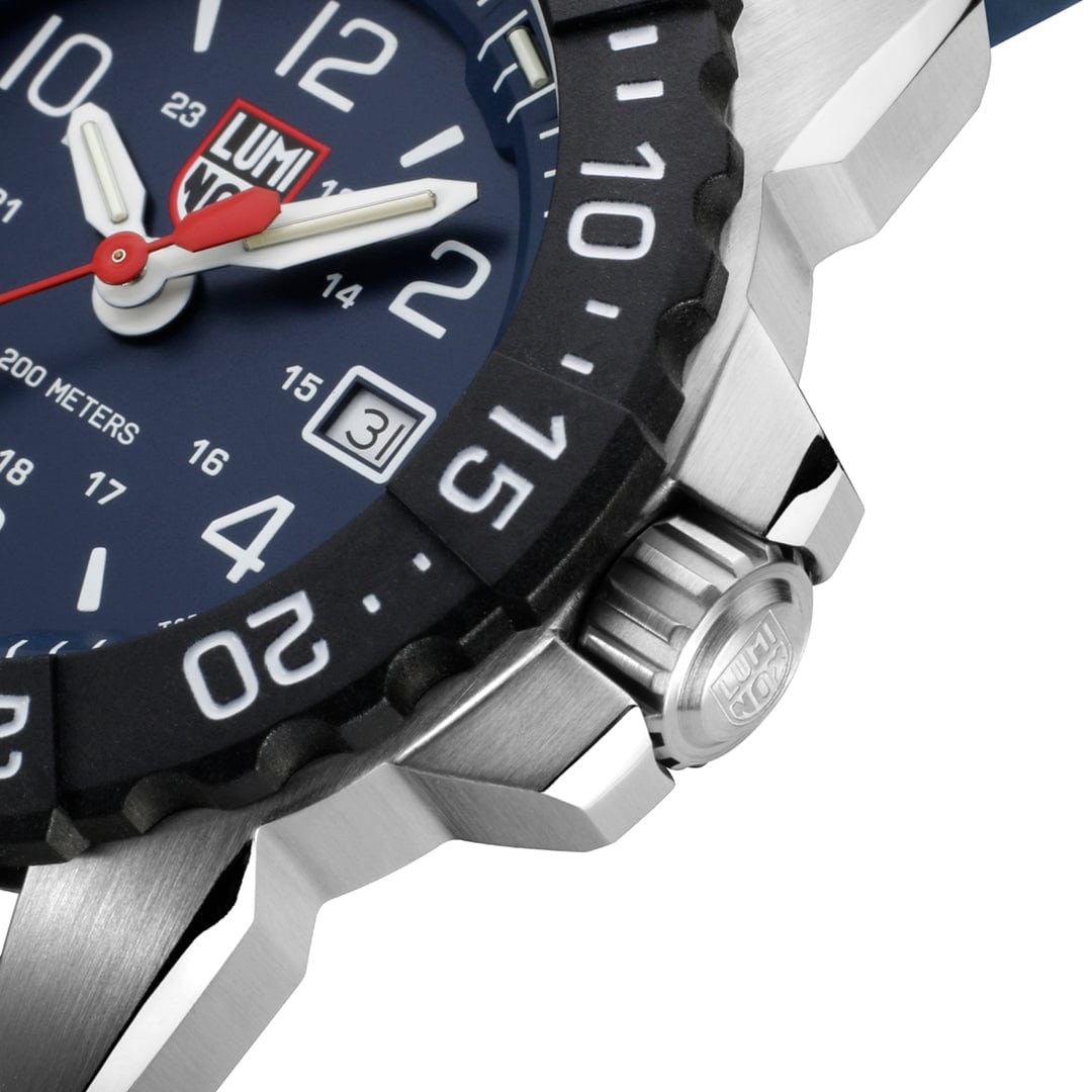 Luminox Uhr NAVY SEAL STEEL 3250 SERIES - 45 mm - Ziffernblatt Blau – Ansicht 4