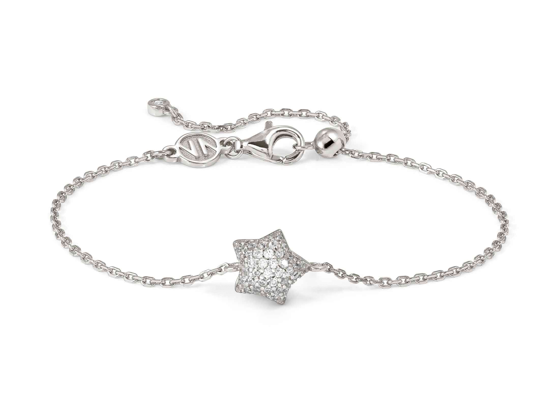 Nomination 242701 07 - LIFEPOETRY Armband aus Sterling Silber & Zirkonia - Stern - rhodiniert