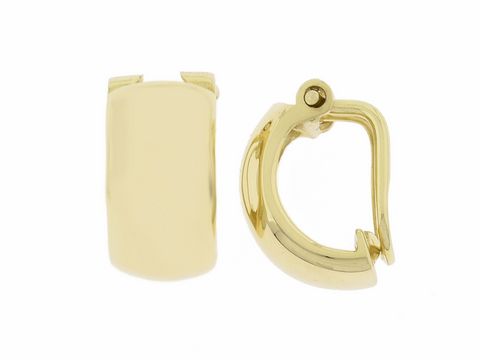 Gold Ohrclip - klassisch - 333 Gold, Hersteller: Juwelier Harnisch, Ohrclip in eleganter Form, ideal für jeden Anlass, zeitloses Design, verleiht jedem Outfit einen Hauch von Luxus.