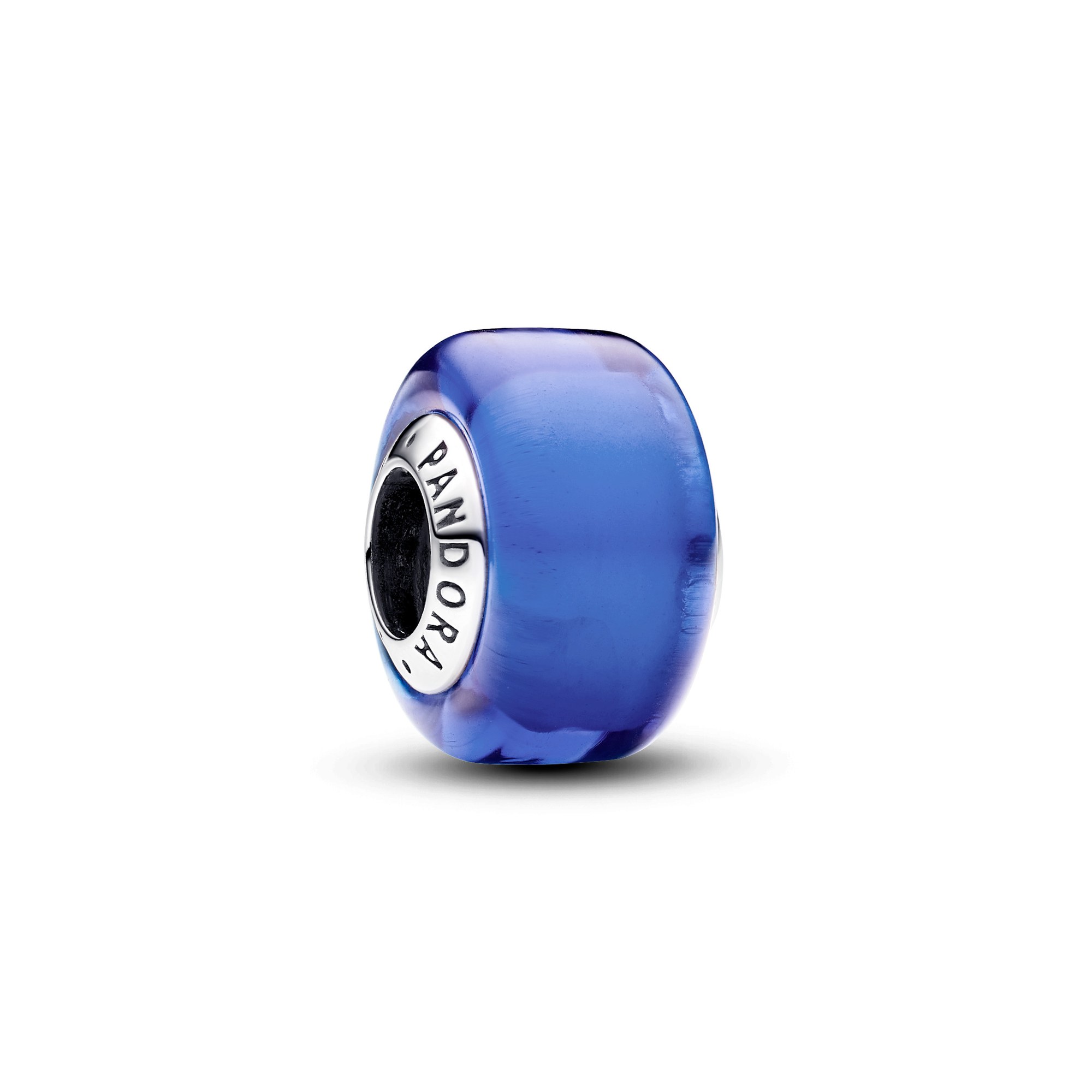 Pandora Blaues Murano-Glas Mini-Charm - Sterling Silber - Blau