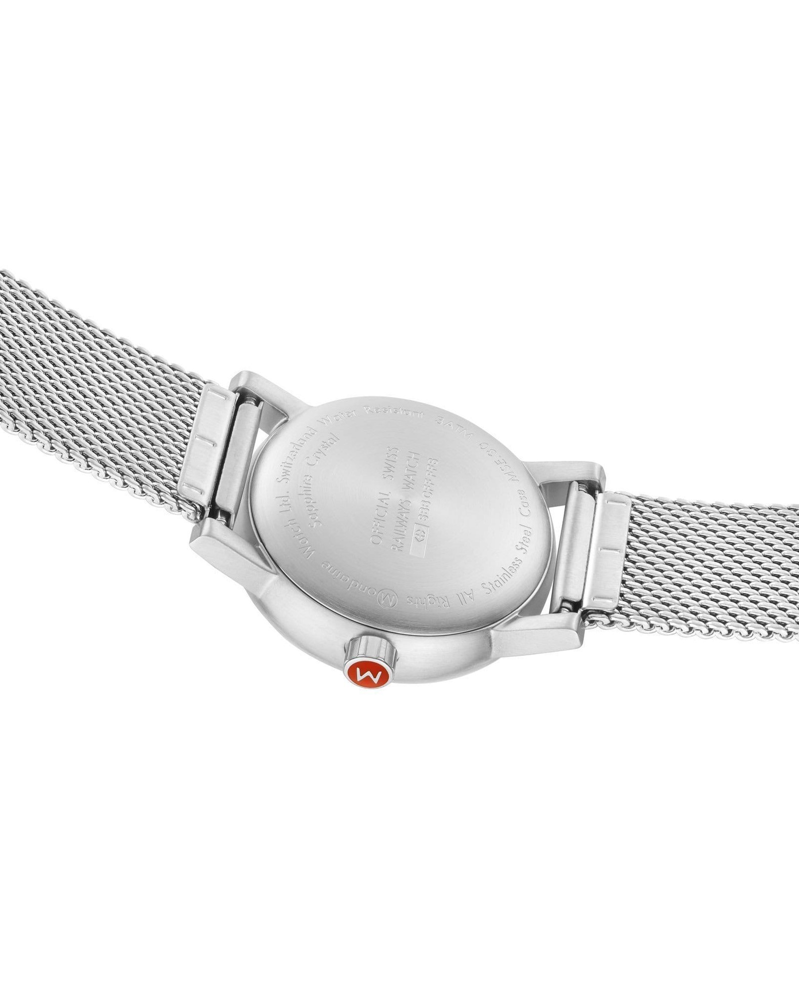 Mondaine SBB - evo2 30 mm - Saphire Crystal & Big Date - Damen Armbanduhr – Ansicht 3