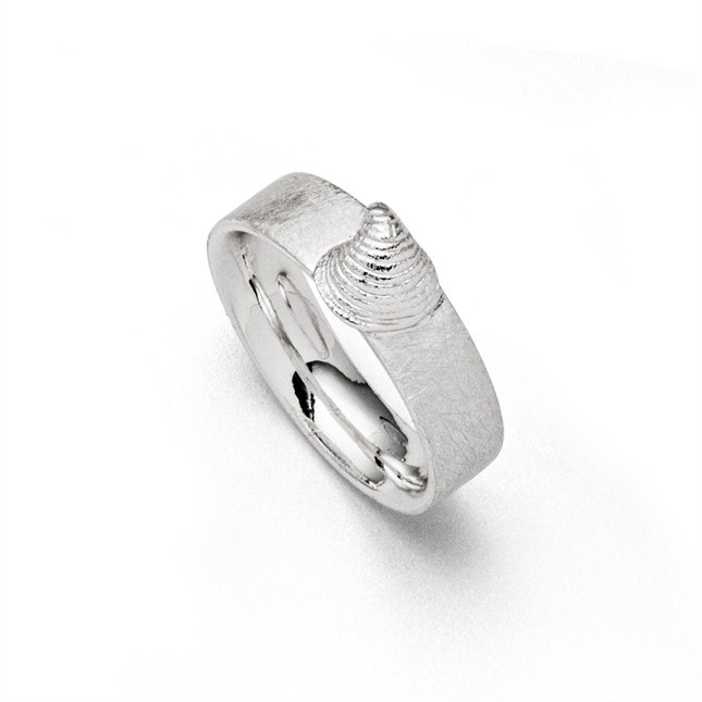 DUR Ring Muschel - Sterling Silber – Ansicht 3