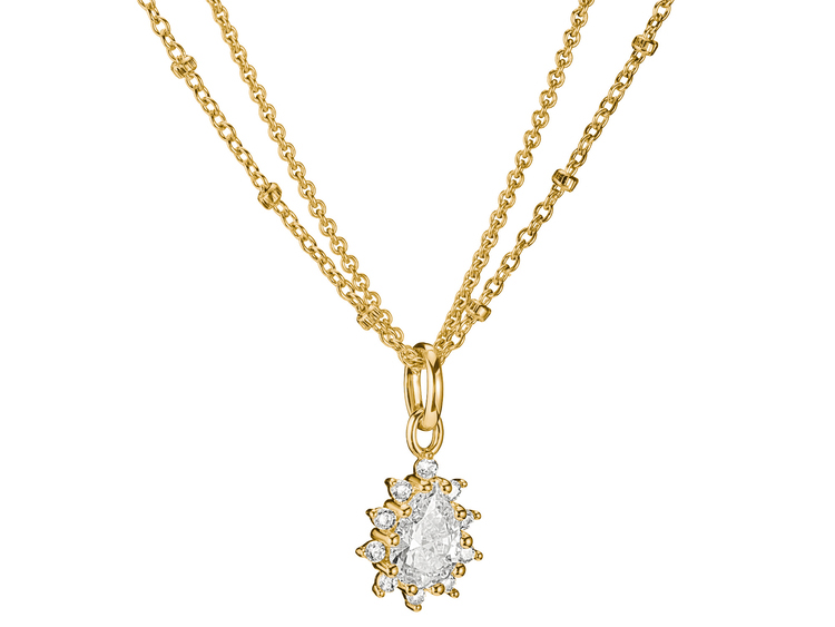 Thomas Sabo Classic TS - KE2294-M01-14-L45V - Halskette - 45 cm - 18K Gelbgold-Vergoldung