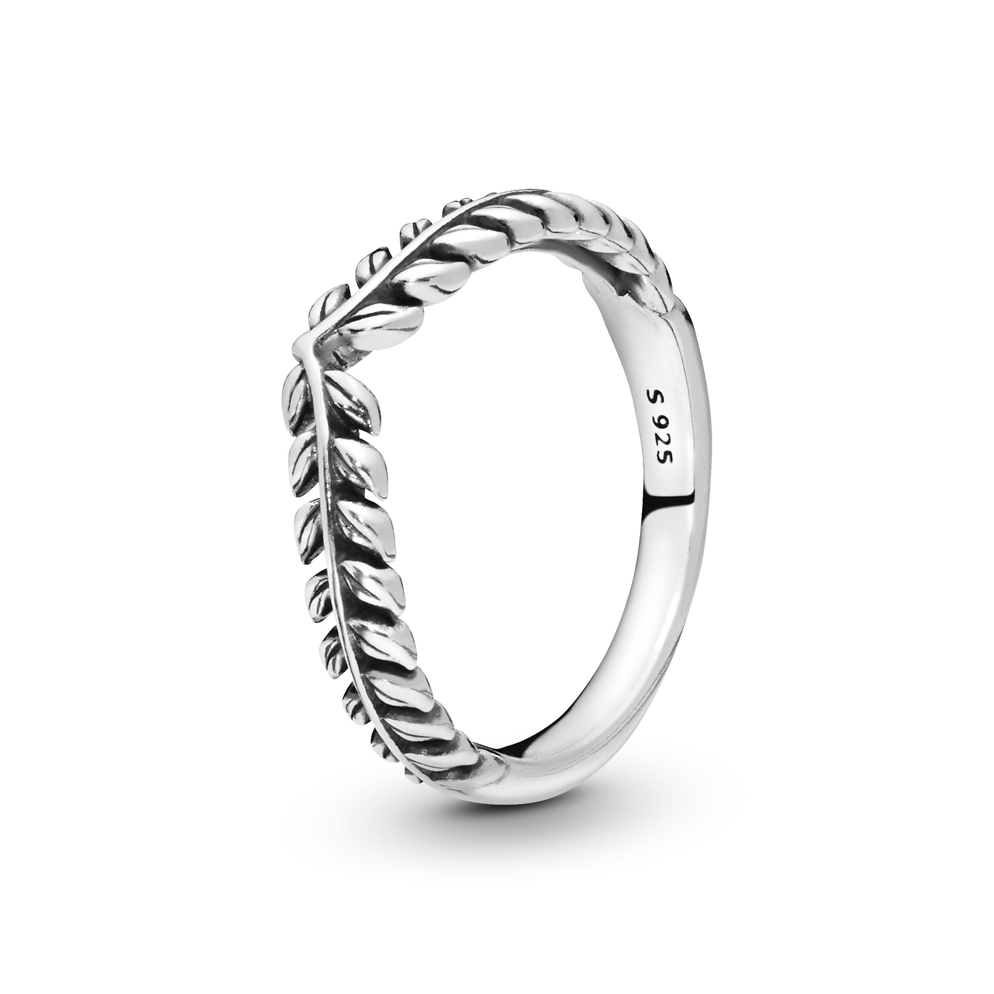 Pandora Weizenähren Wishbone Ring - Sterling Silber